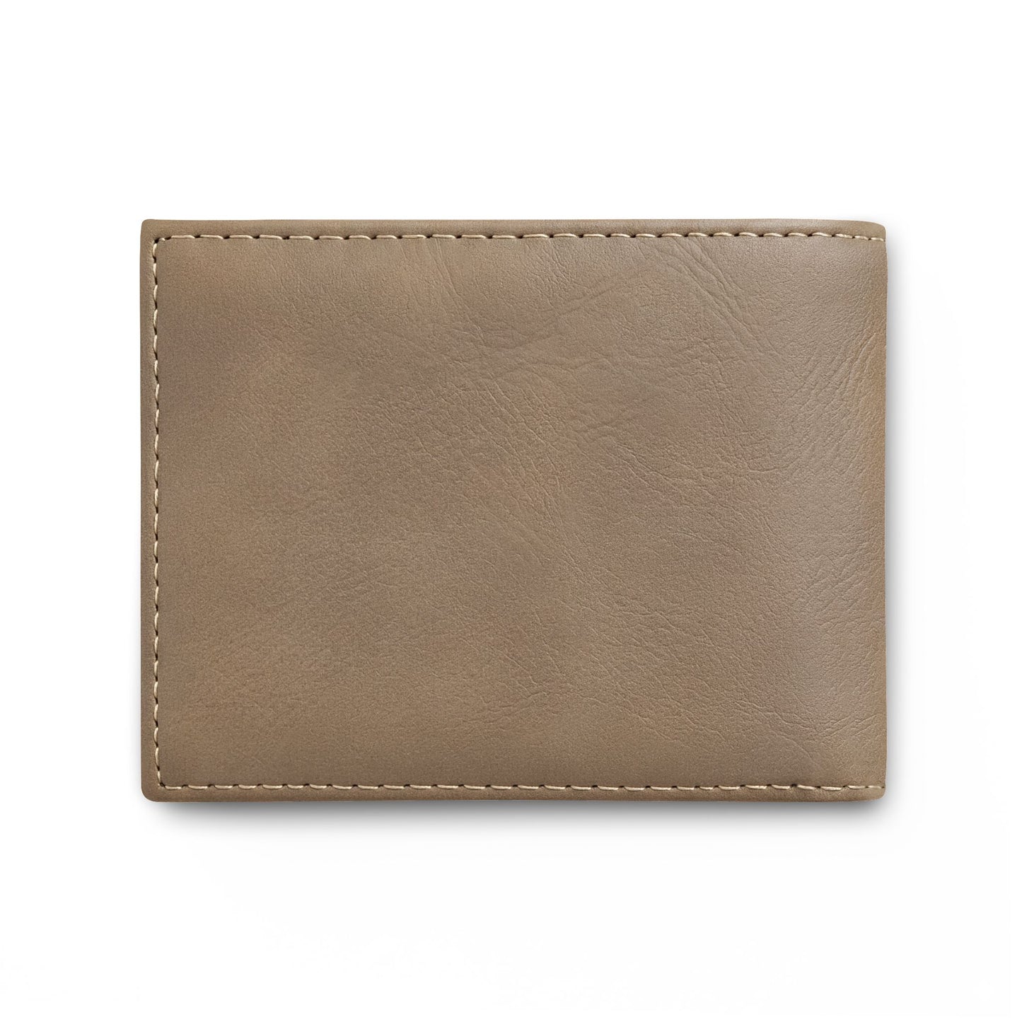 Pitbull Head Bi-Fold Wallet — Leather Card Wallet with Flip