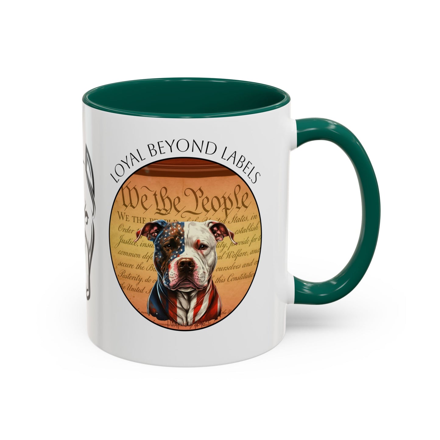 Pit Bull Mug — "Loyal Beyond Labels" Coffee Cup (11oz/15oz)