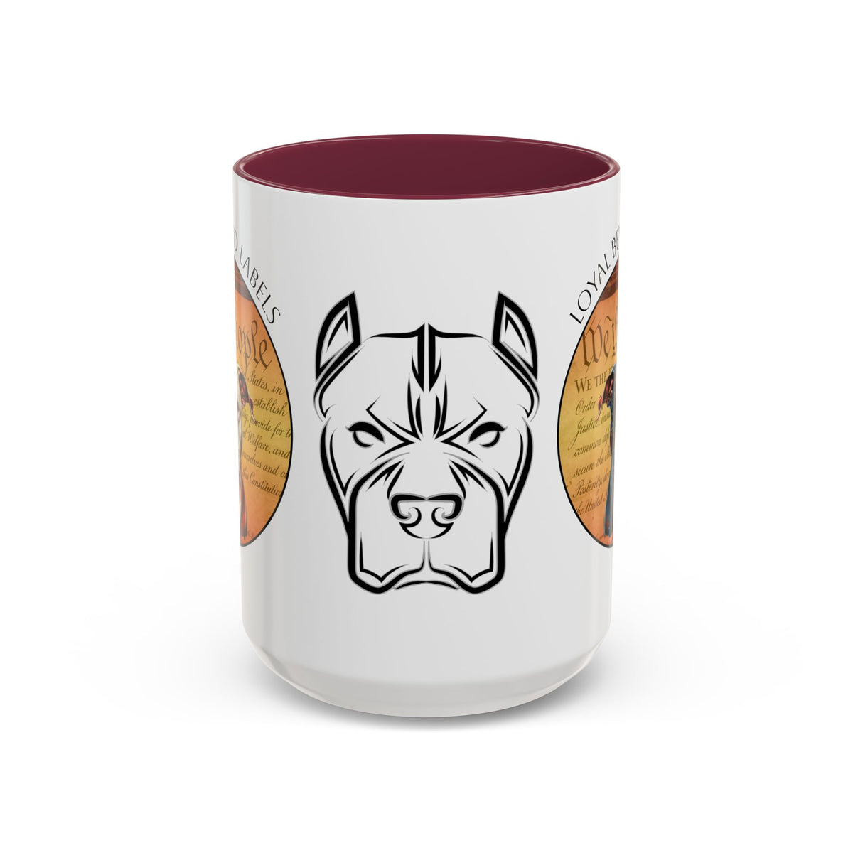 Pit Bull Mug — "Loyal Beyond Labels" Coffee Cup (11oz/15oz)