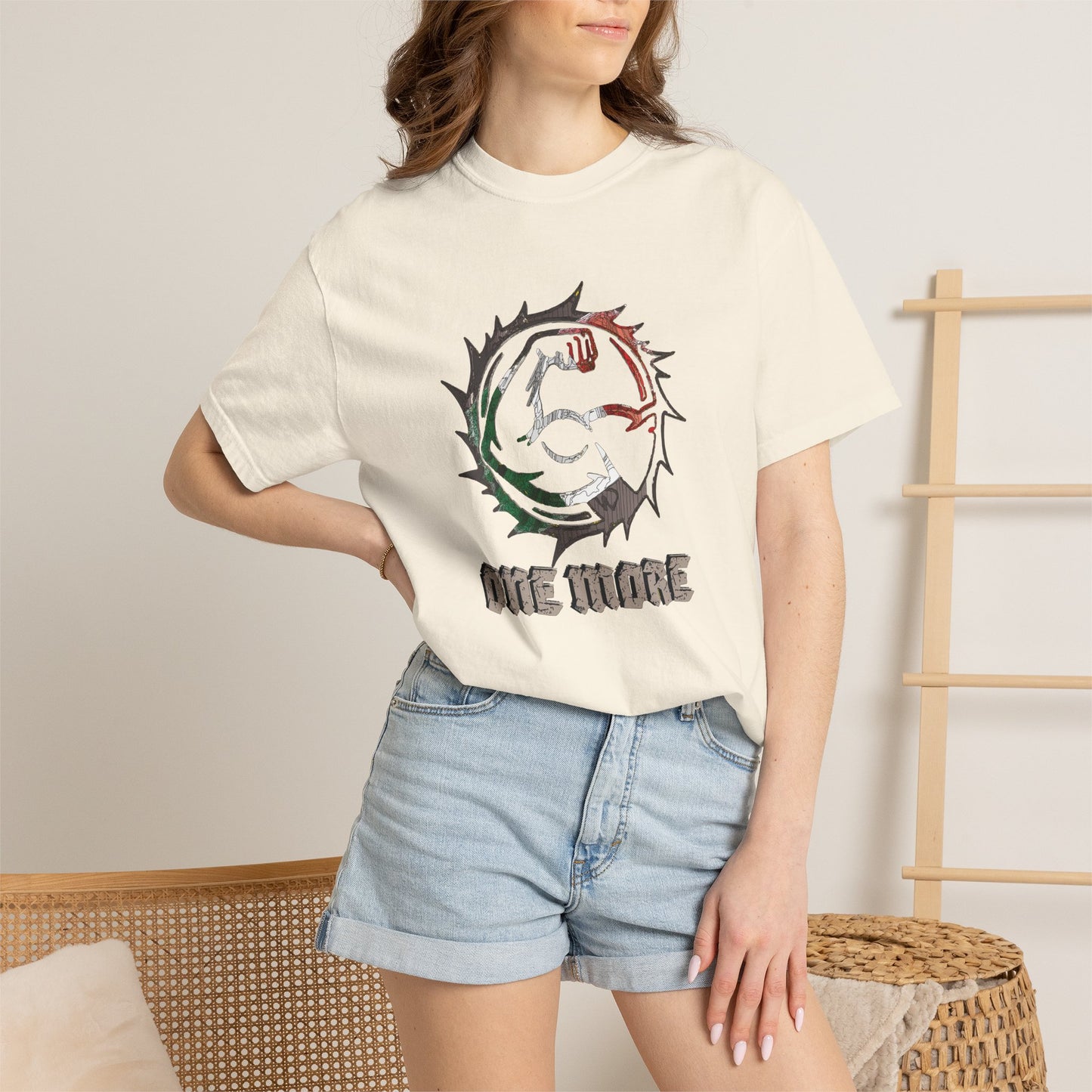 One More Graphic T-Shirt — Fist & Thorns Vintage Style Tee