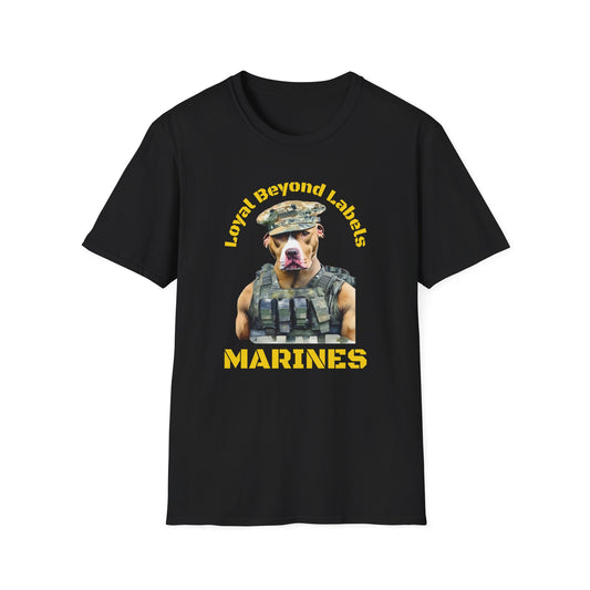T-Shirt - Bully and Brave 'Loyal Beyond Labels' Collection Marines Shirt
