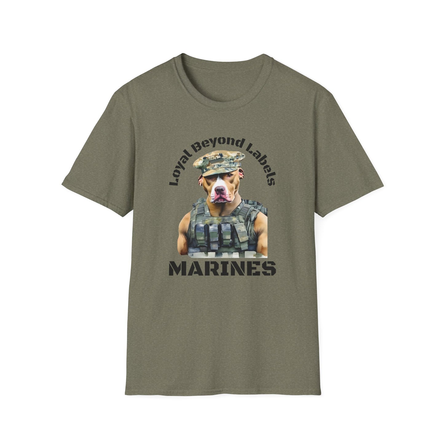 T-Shirt - Bully and Brave 'Loyal Beyond Labels' Collection Marines Shirt