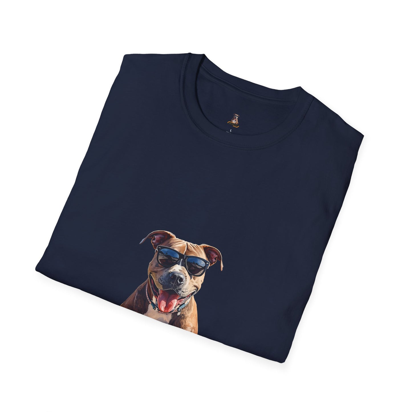 Staffordshire Bull Terrier Graphic T-Shirt — "Life is Good" Tee