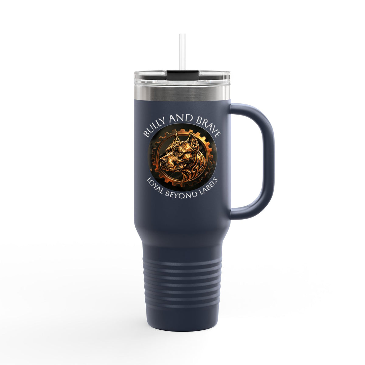 Bully and Brave logo  40oz Insulated Travel Mug