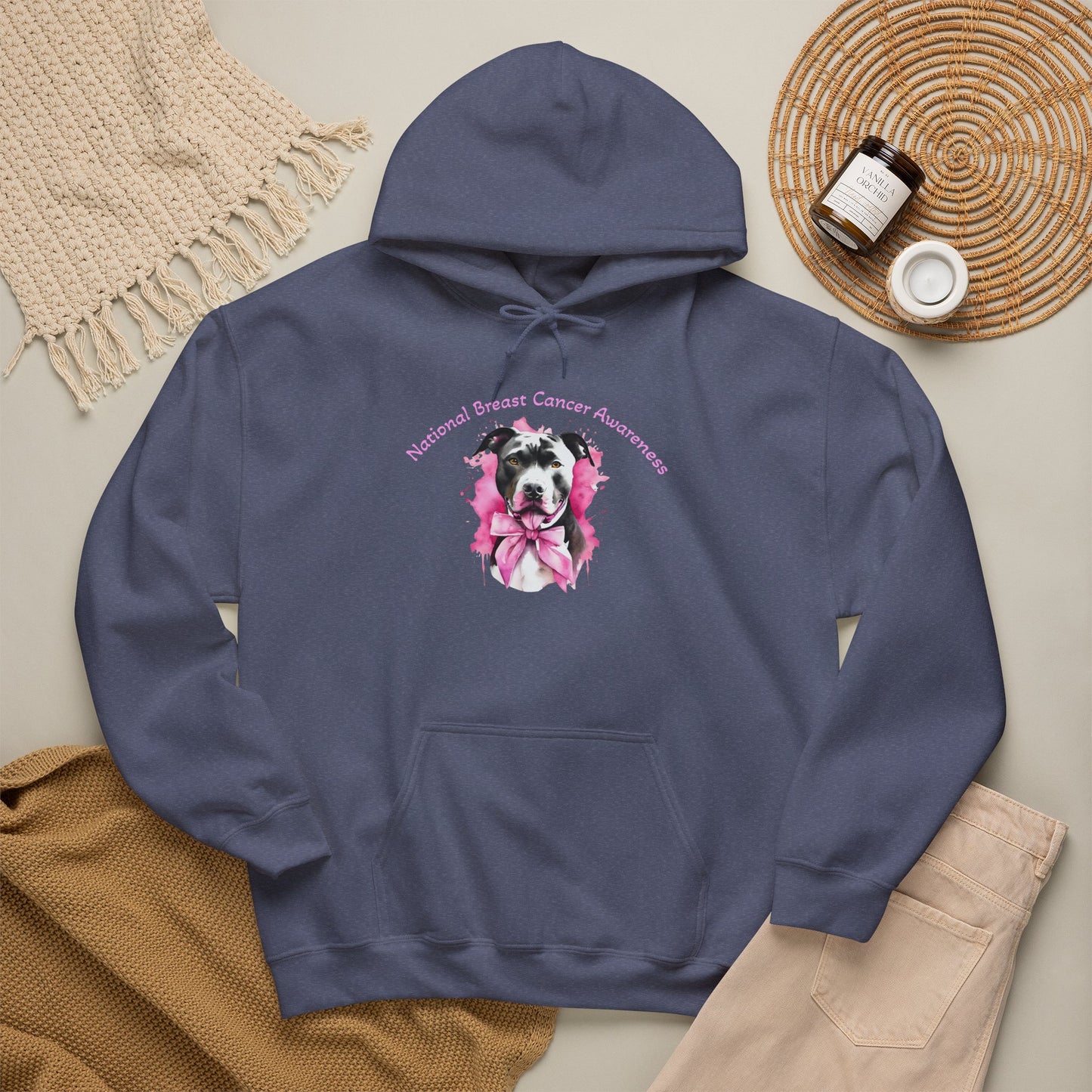 Bully and Brave Breast Cancer Awareness Hoodie