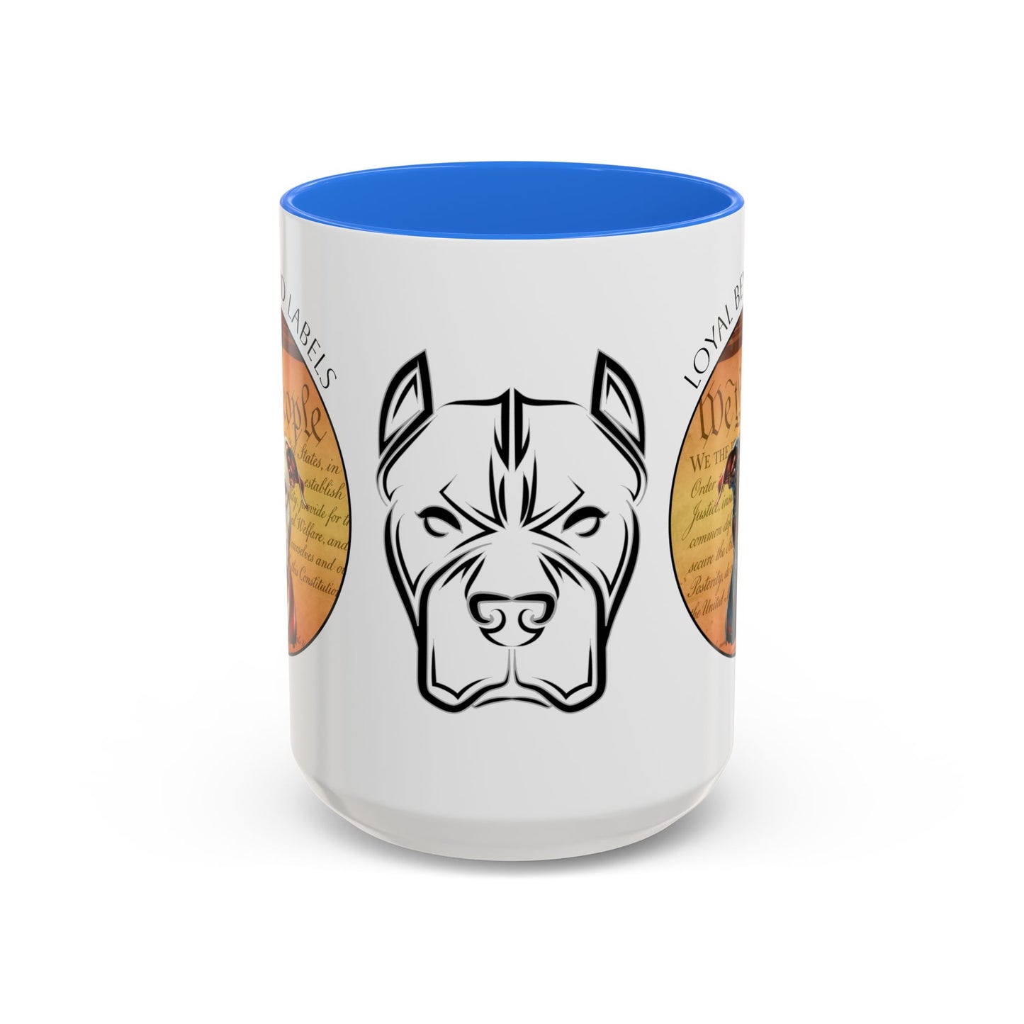 Pit Bull Mug — "Loyal Beyond Labels" Coffee Cup (11oz/15oz)
