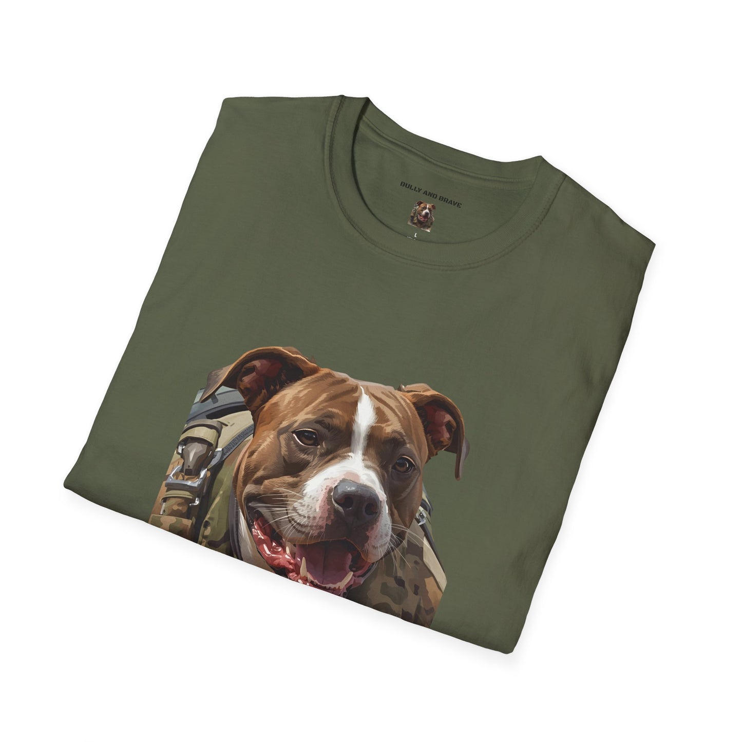 National Guard Dog T-Shirt — Military Pup Graphic Tee