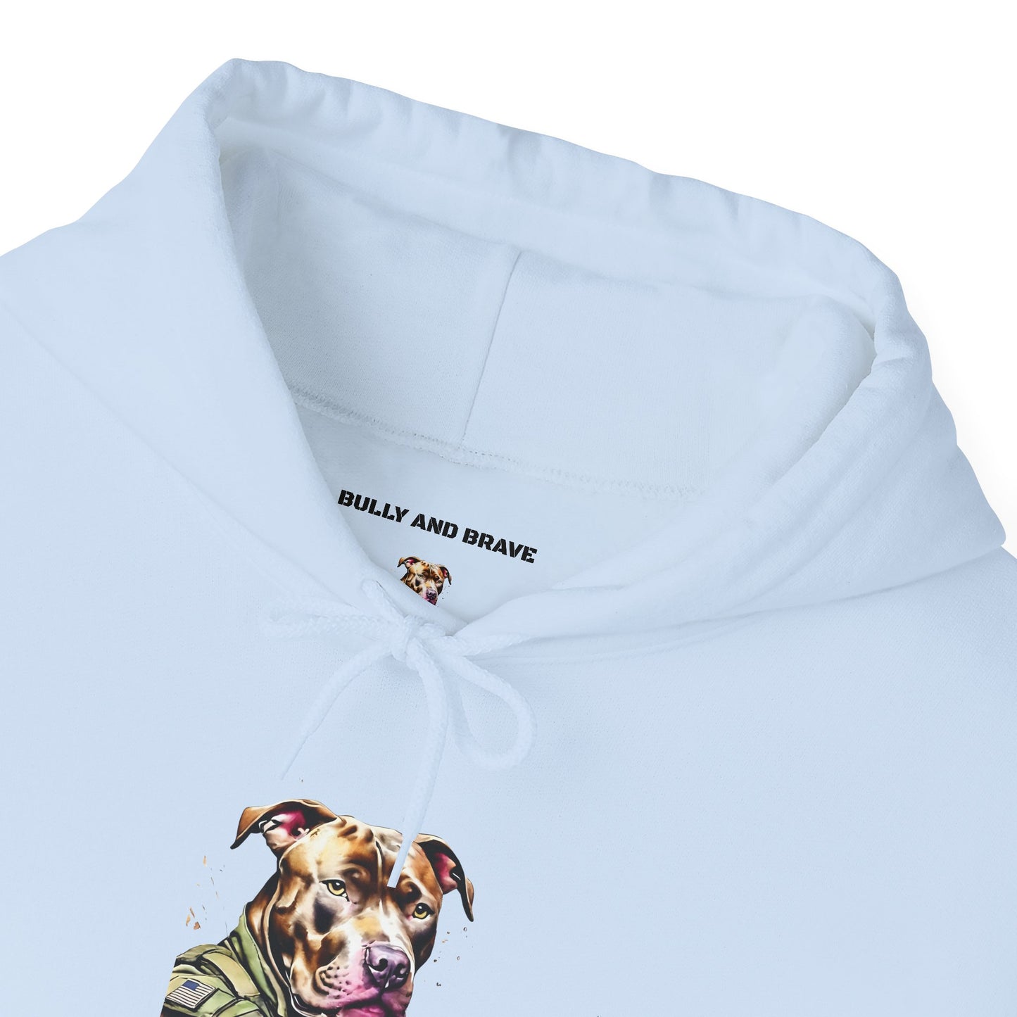 Army Reserves Dog Hoodie – Military Paw Print Sweatshirt