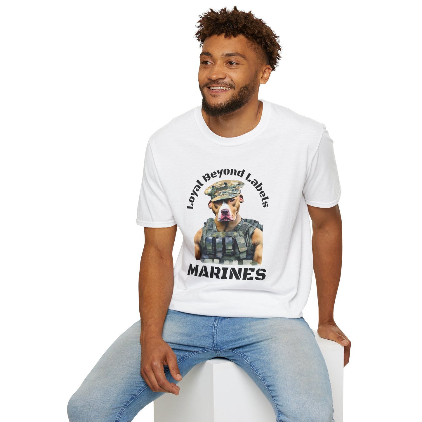 T-Shirt - Bully and Brave 'Loyal Beyond Labels' Collection Marines Shirt