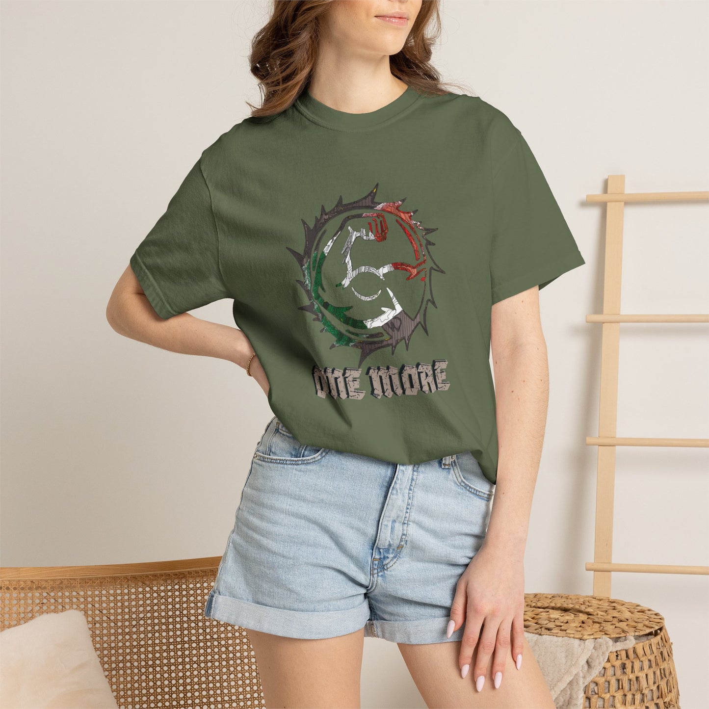 One More Graphic T-Shirt — Fist & Thorns Vintage Style Tee