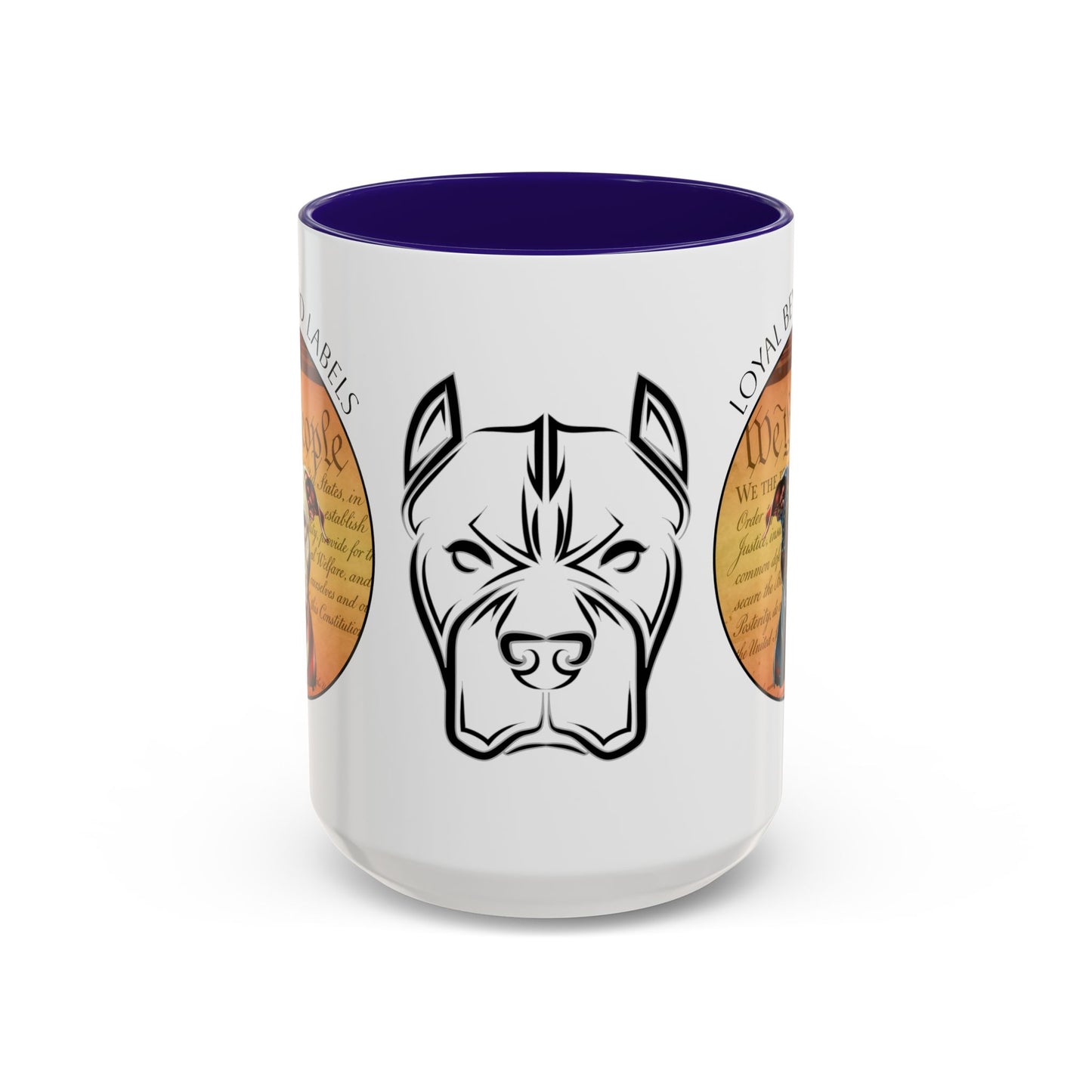 Pit Bull Mug — "Loyal Beyond Labels" Coffee Cup (11oz/15oz)