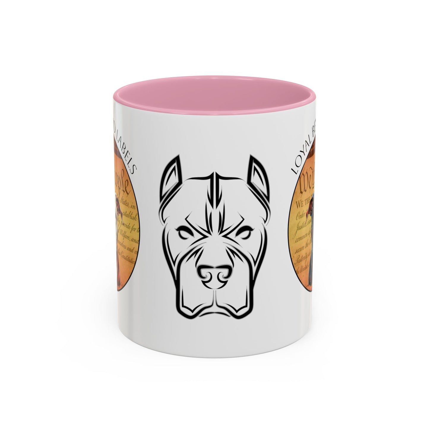 Pit Bull Mug — "Loyal Beyond Labels" Coffee Cup (11oz/15oz)
