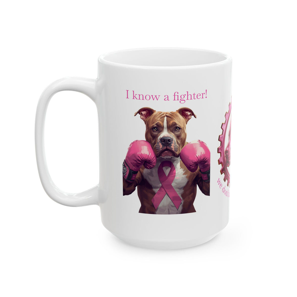 Bully and Brave Style “We Don’t Do Backing Down” Ceramic Mug