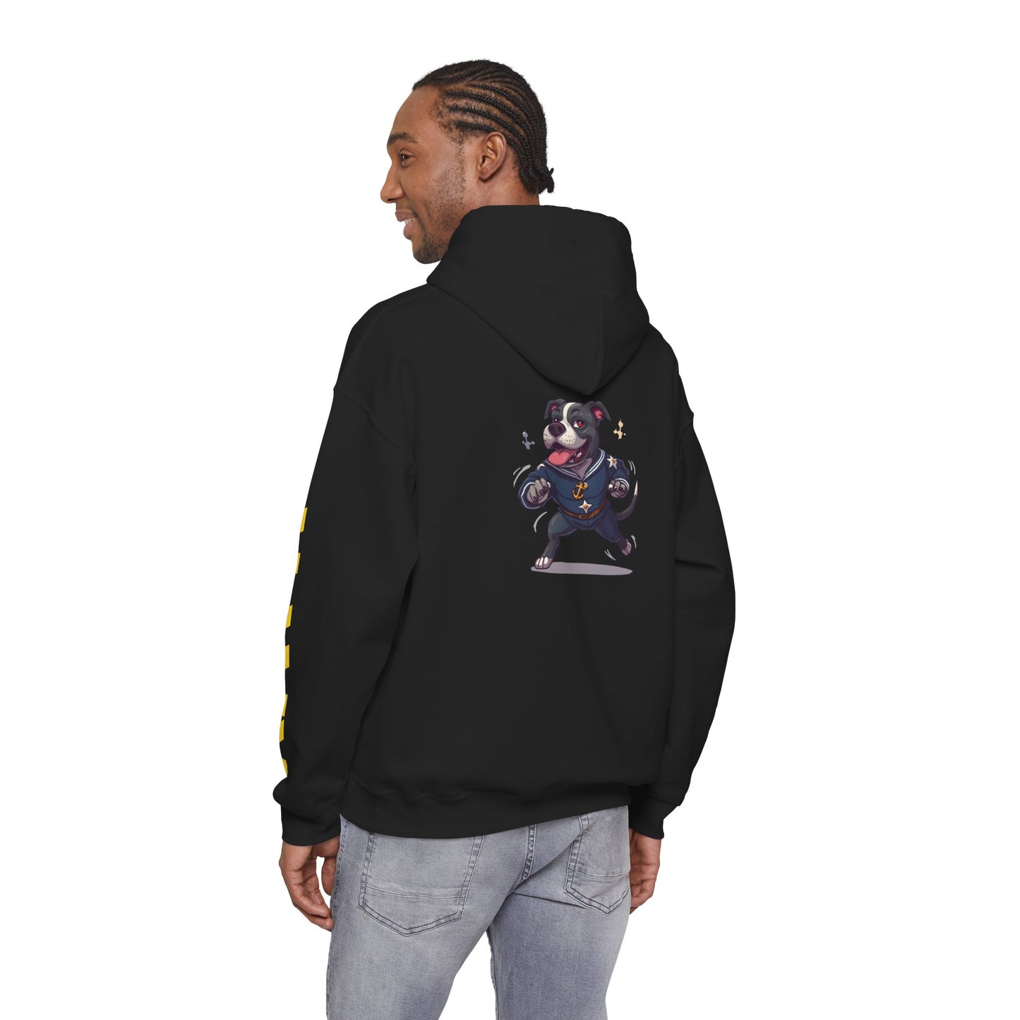 Bully Sporting Navy Hoodie — Athletic Team Pullover
