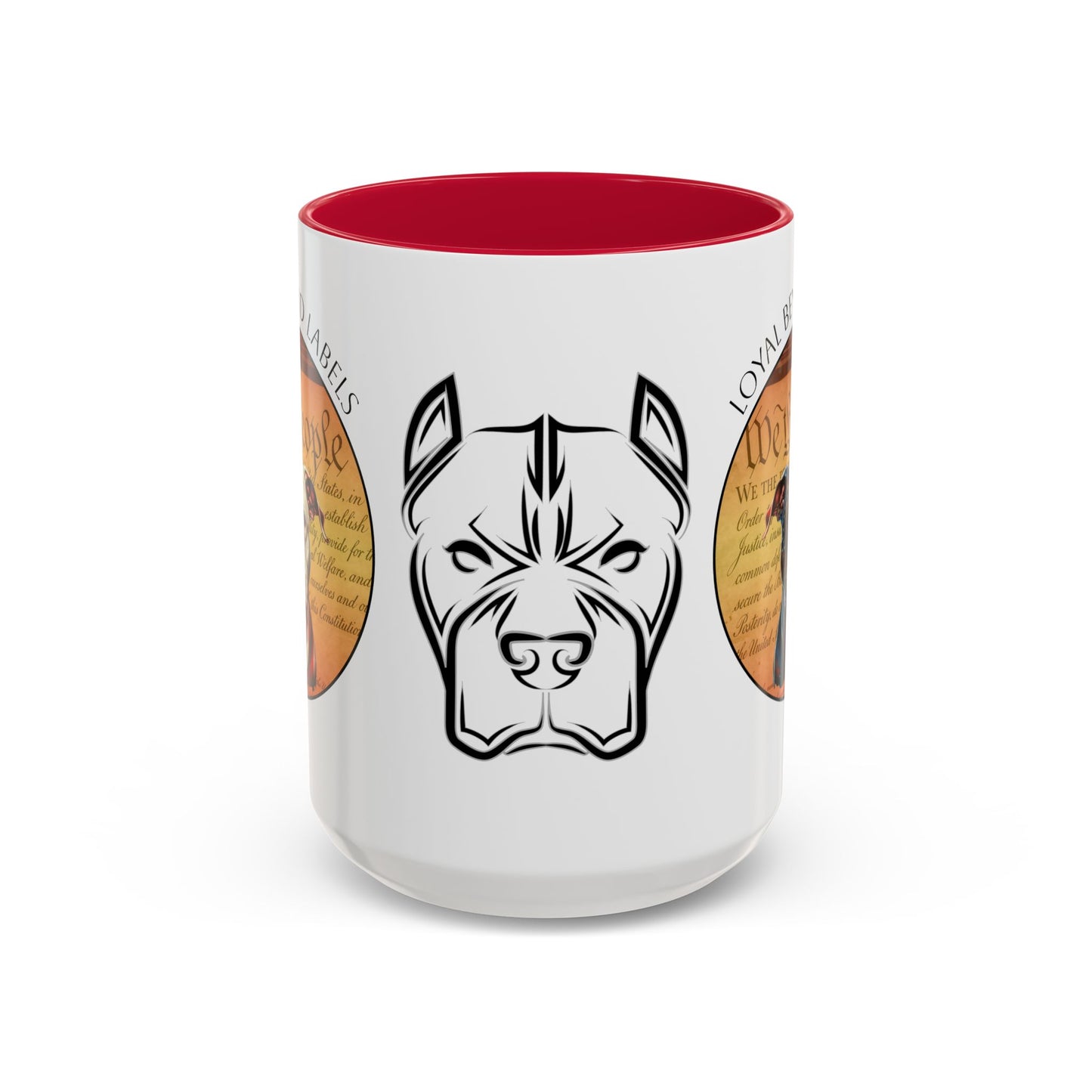 Pit Bull Mug — "Loyal Beyond Labels" Coffee Cup (11oz/15oz)