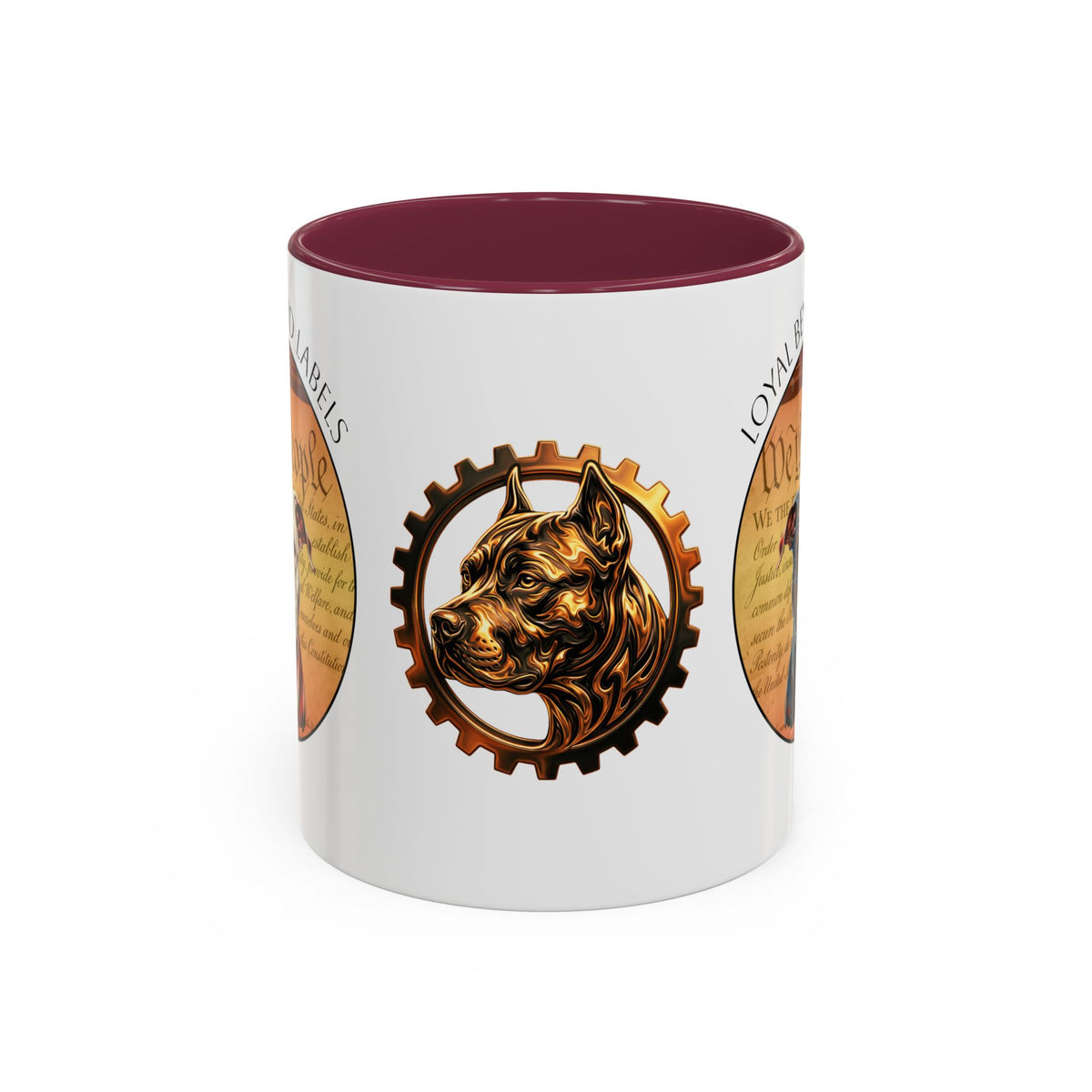 Pit Bull Mug — "Loyal Beyond Labels" Coffee Cup (11oz/15oz)