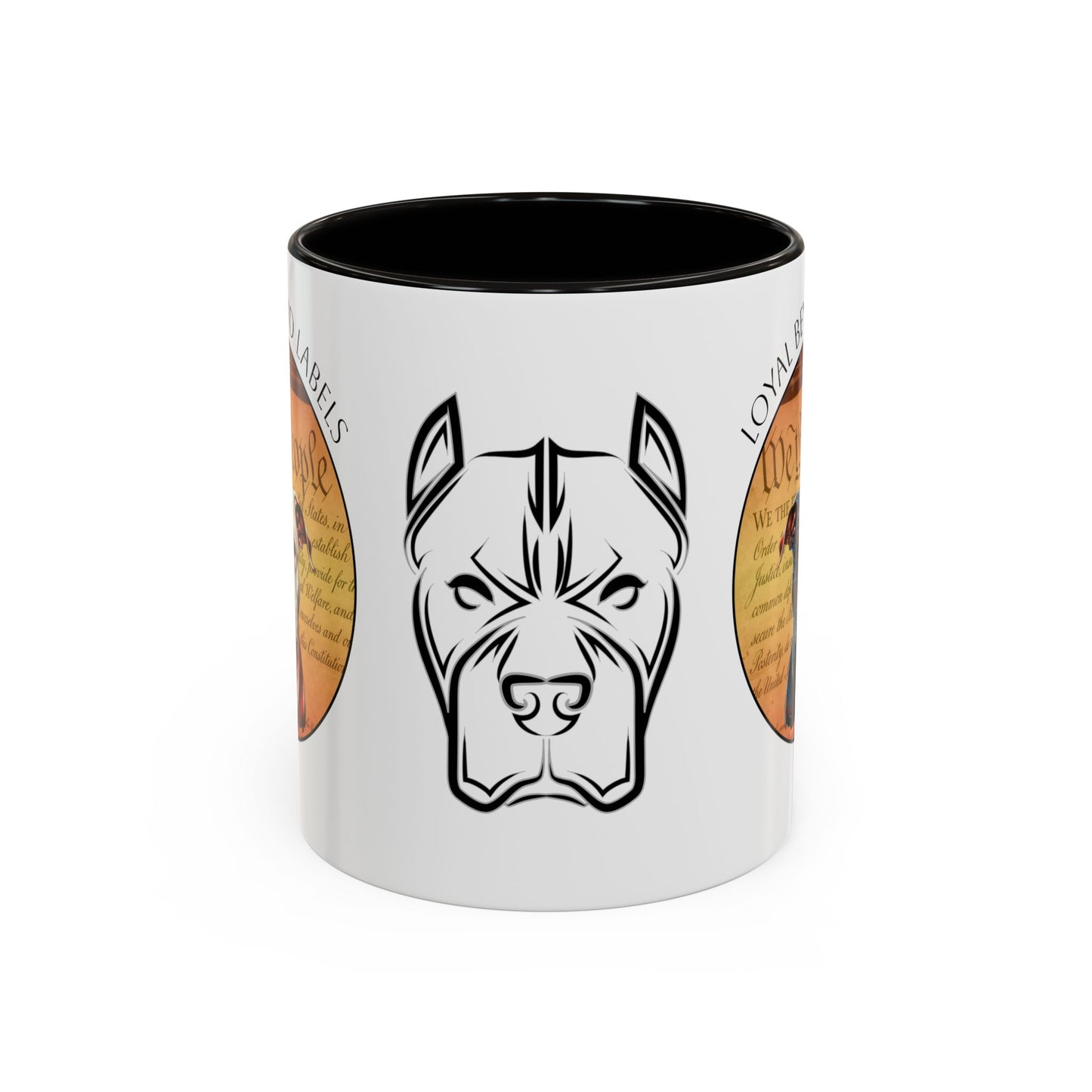 Pit Bull Mug — "Loyal Beyond Labels" Coffee Cup (11oz/15oz)