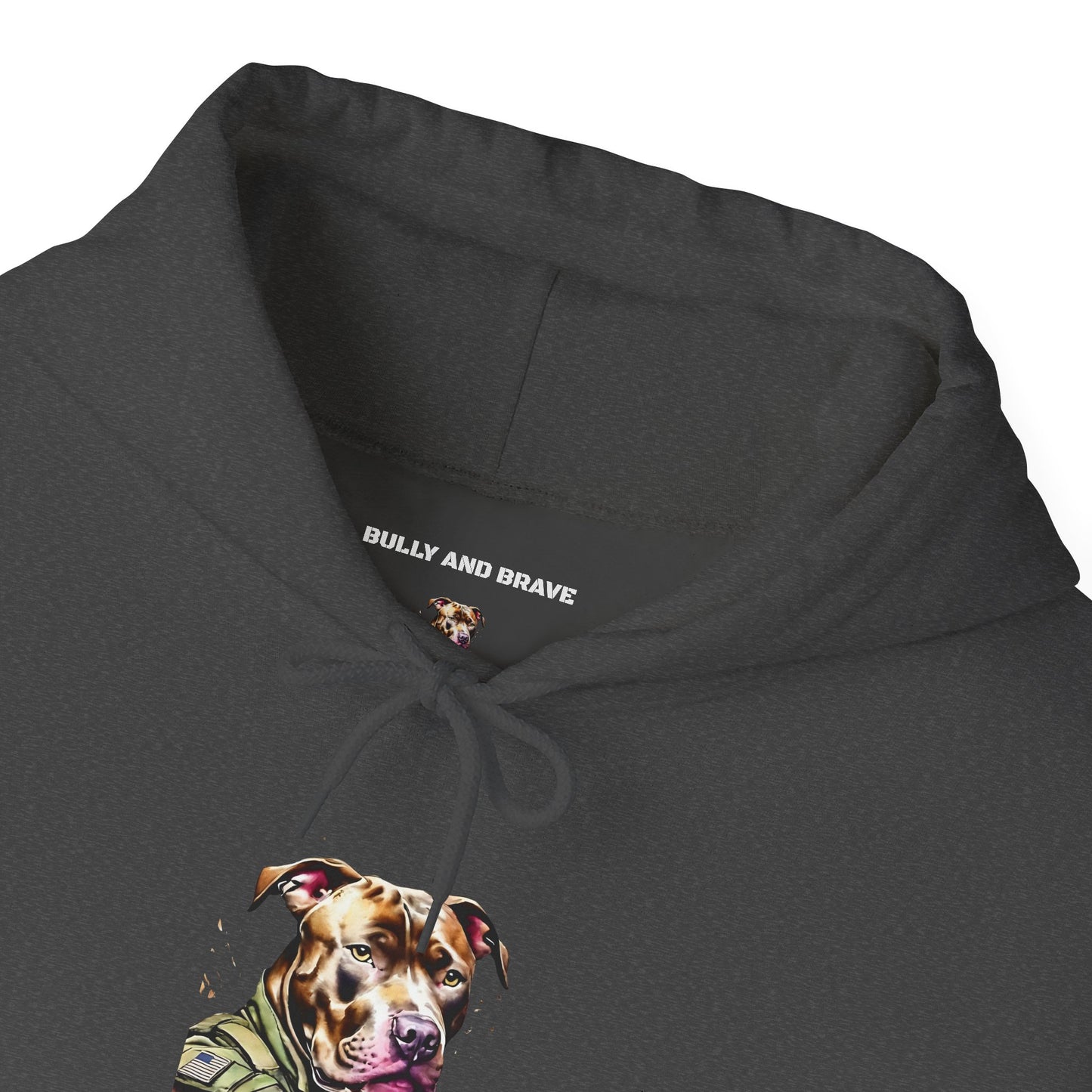 Army Reserves Dog Hoodie – Military Paw Print Sweatshirt