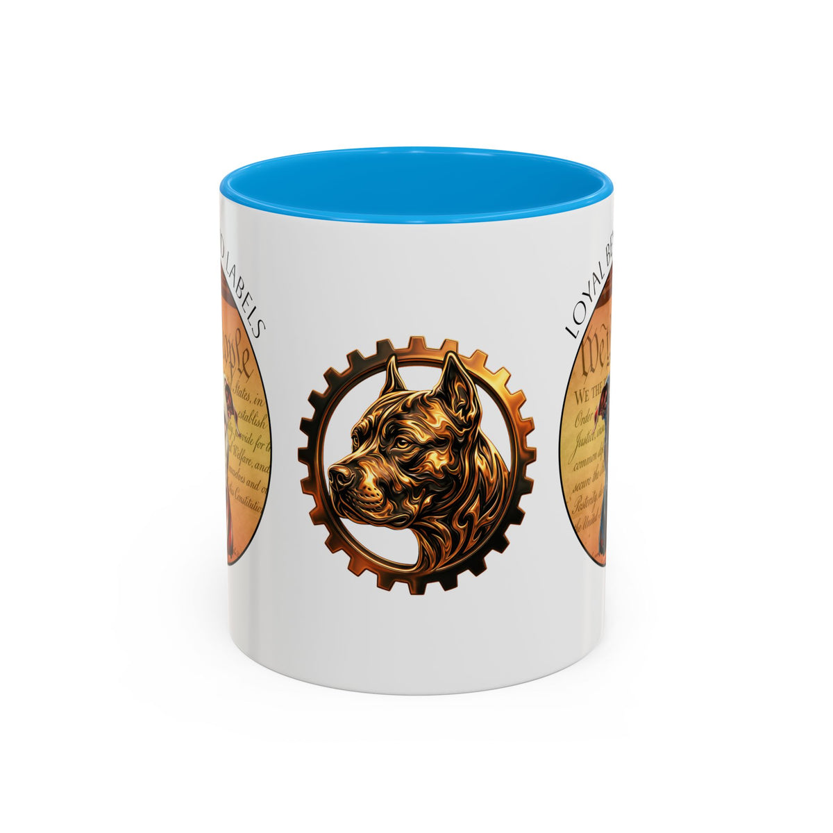 Pit Bull Mug — "Loyal Beyond Labels" Coffee Cup (11oz/15oz)