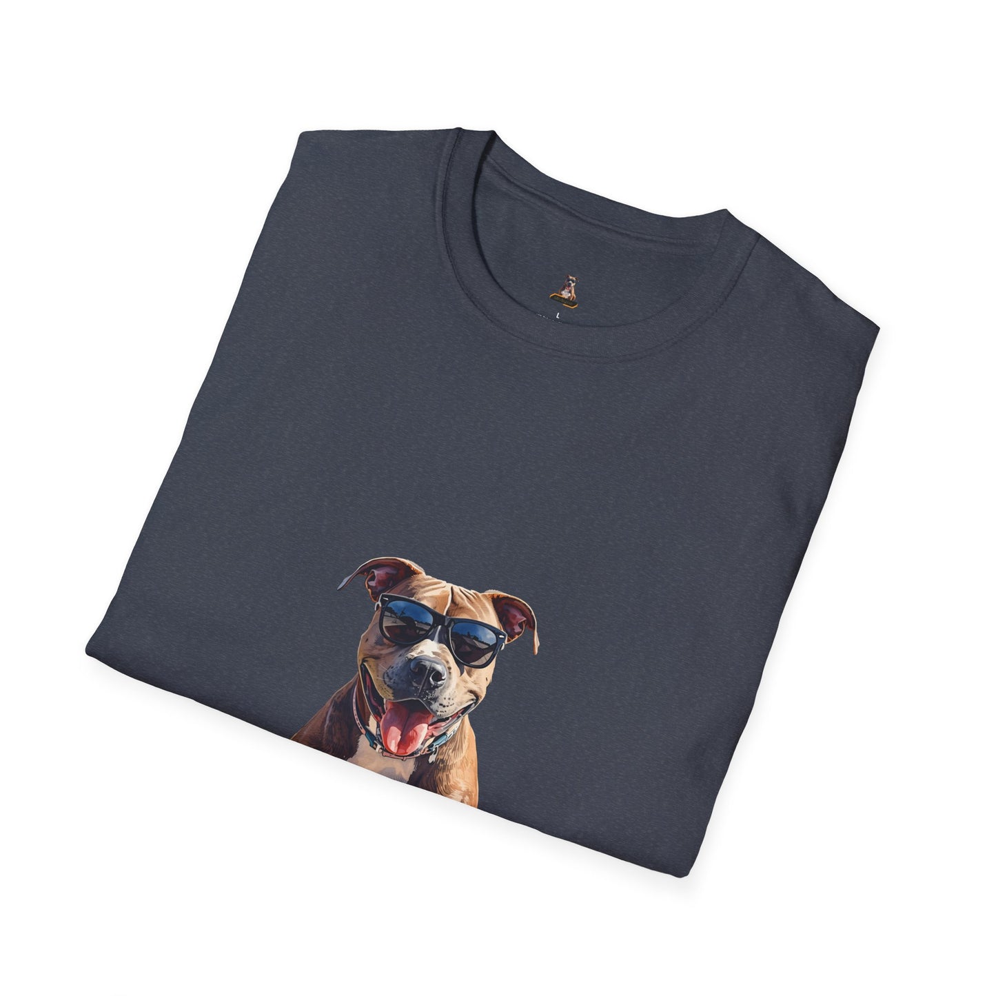 Staffordshire Bull Terrier Graphic T-Shirt — "Life is Good" Tee