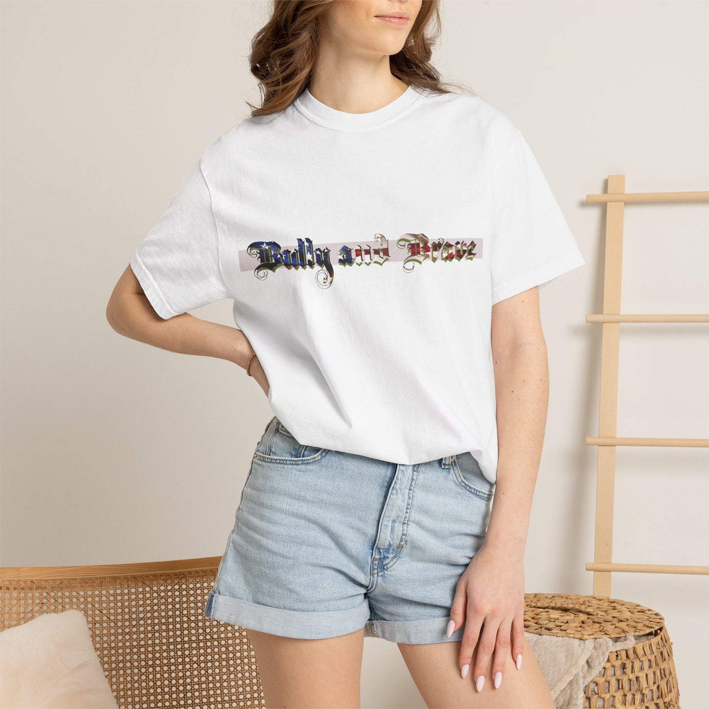 Guardian of Freedom T-Shirt — Patriotic American Flag Dog Tee