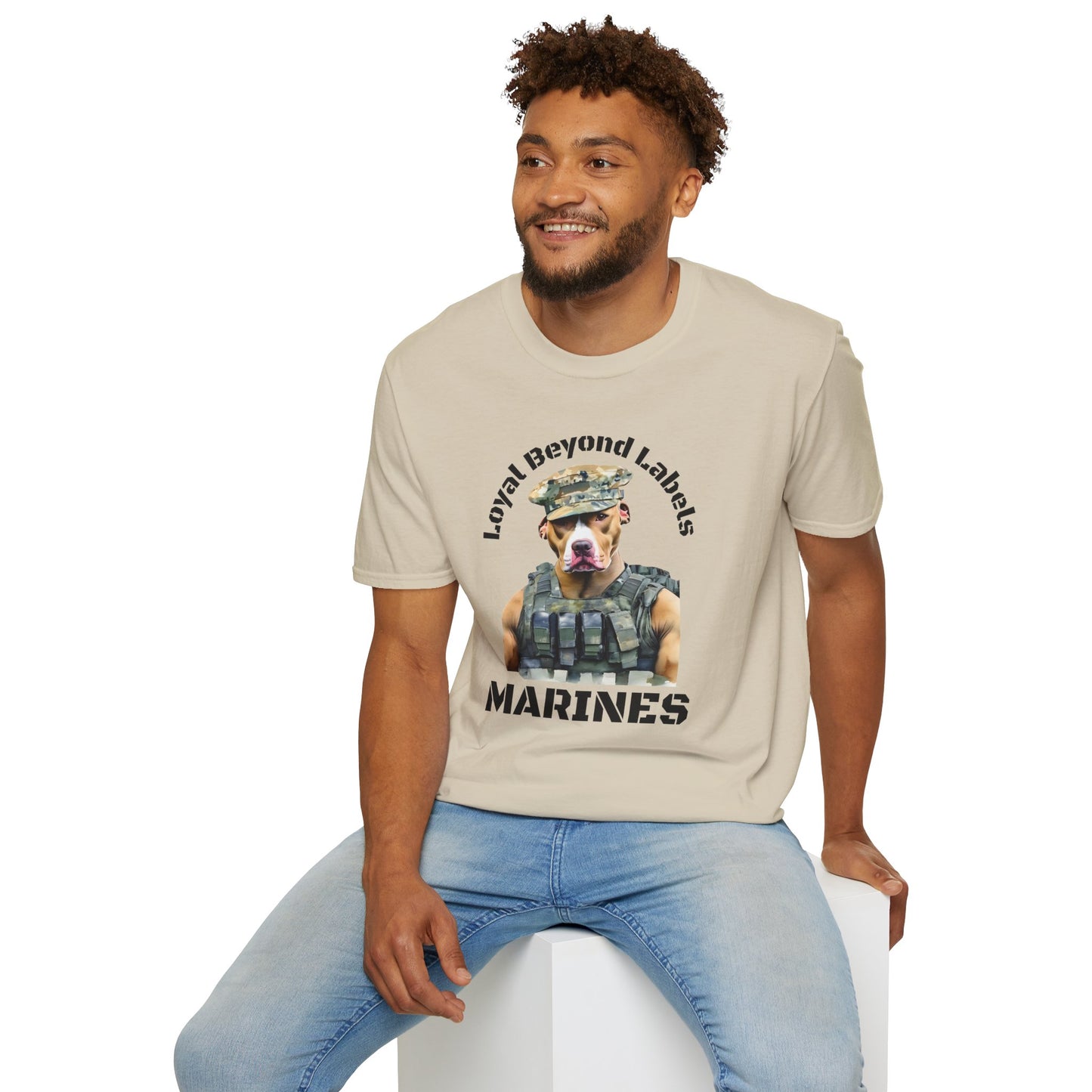 T-Shirt - Bully and Brave 'Loyal Beyond Labels' Collection Marines Shirt
