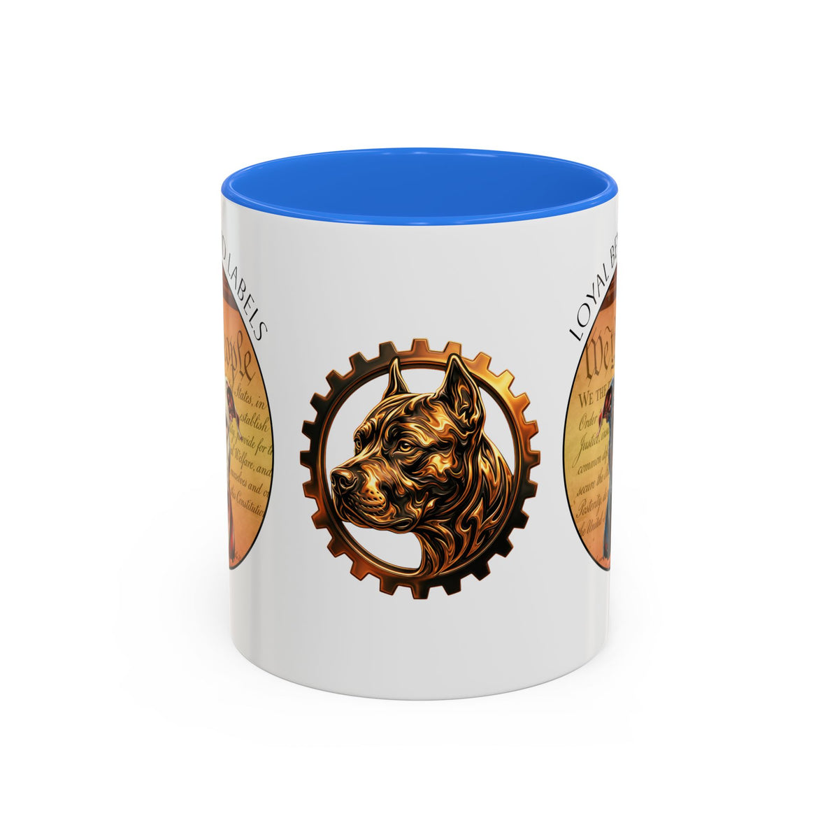 Pit Bull Mug — "Loyal Beyond Labels" Coffee Cup (11oz/15oz)