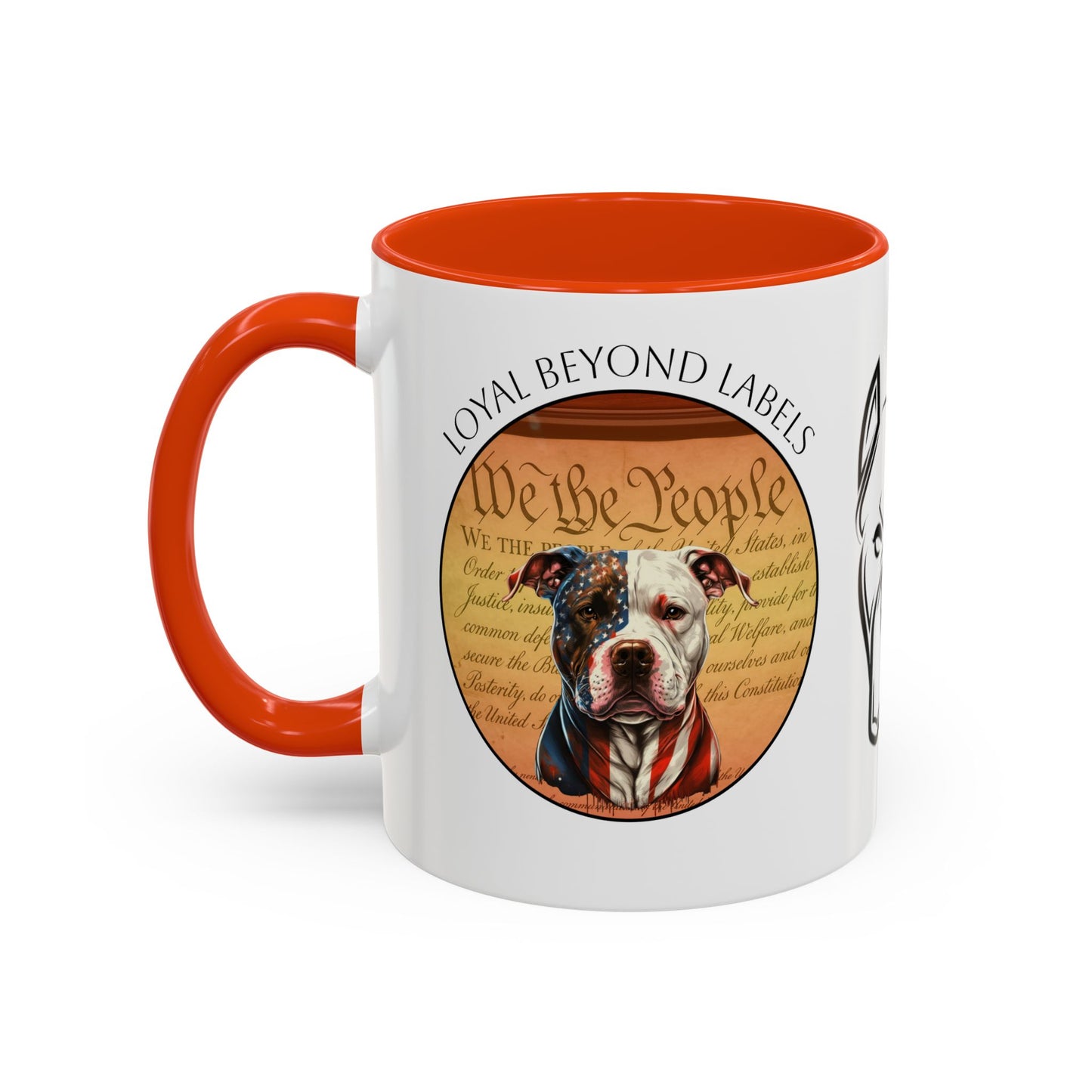 Pit Bull Mug — "Loyal Beyond Labels" Coffee Cup (11oz/15oz)