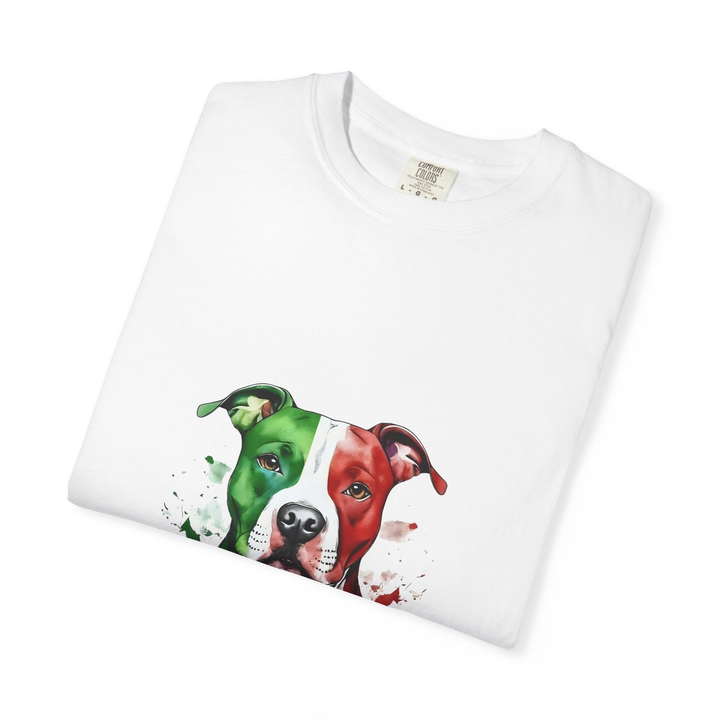 La Vita è Bella Italian Flag Pit Bull T-Shirt