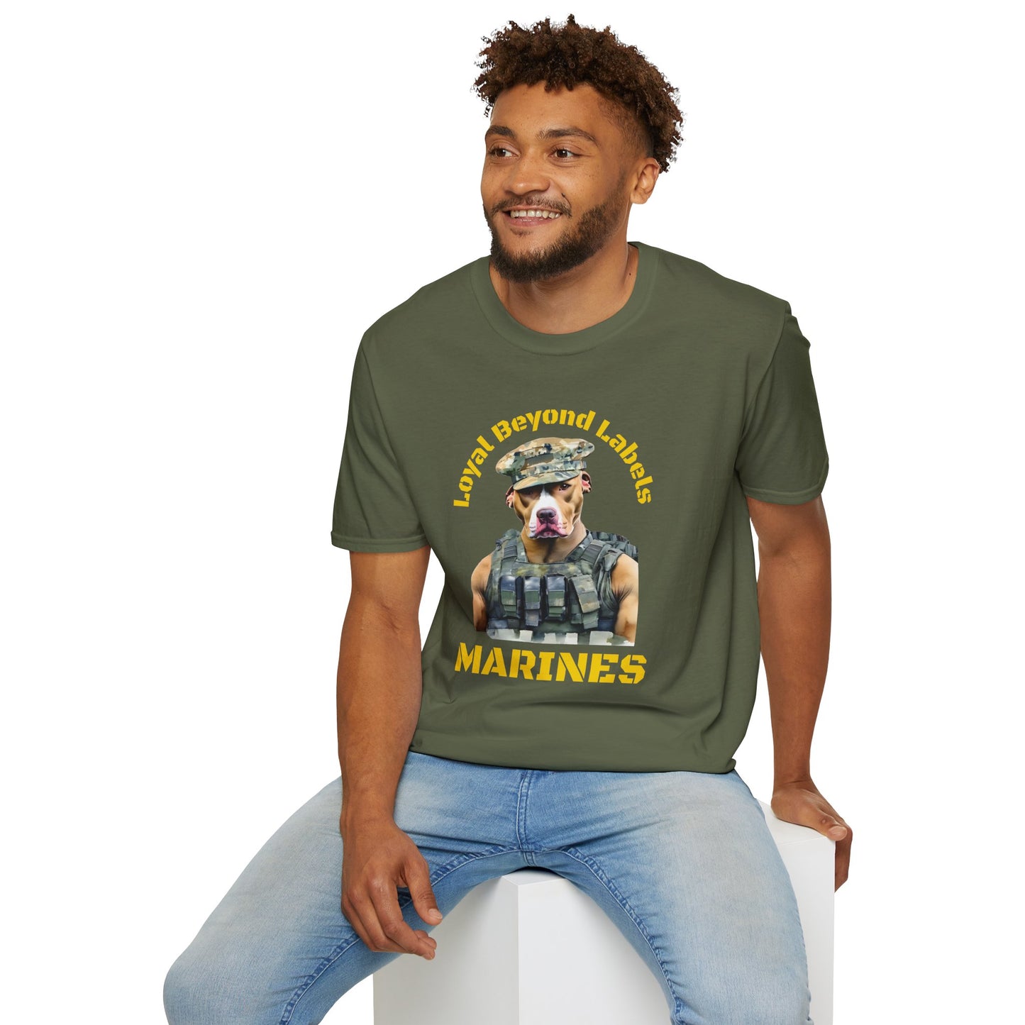 T-Shirt - Bully and Brave 'Loyal Beyond Labels' Collection Marines Shirt