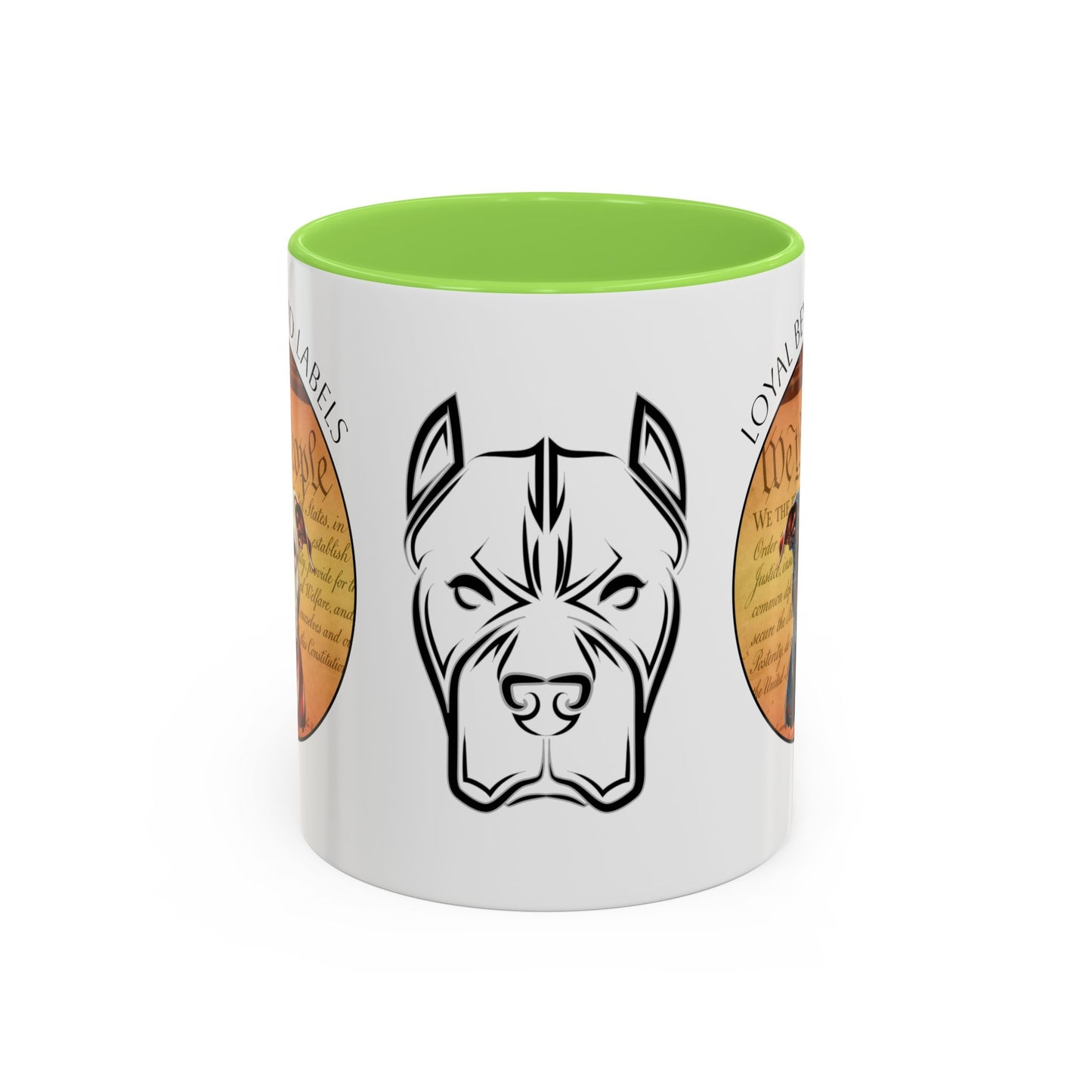 Pit Bull Mug — "Loyal Beyond Labels" Coffee Cup (11oz/15oz)