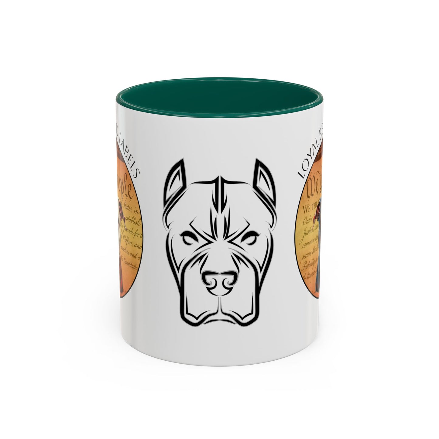Pit Bull Mug — "Loyal Beyond Labels" Coffee Cup (11oz/15oz)