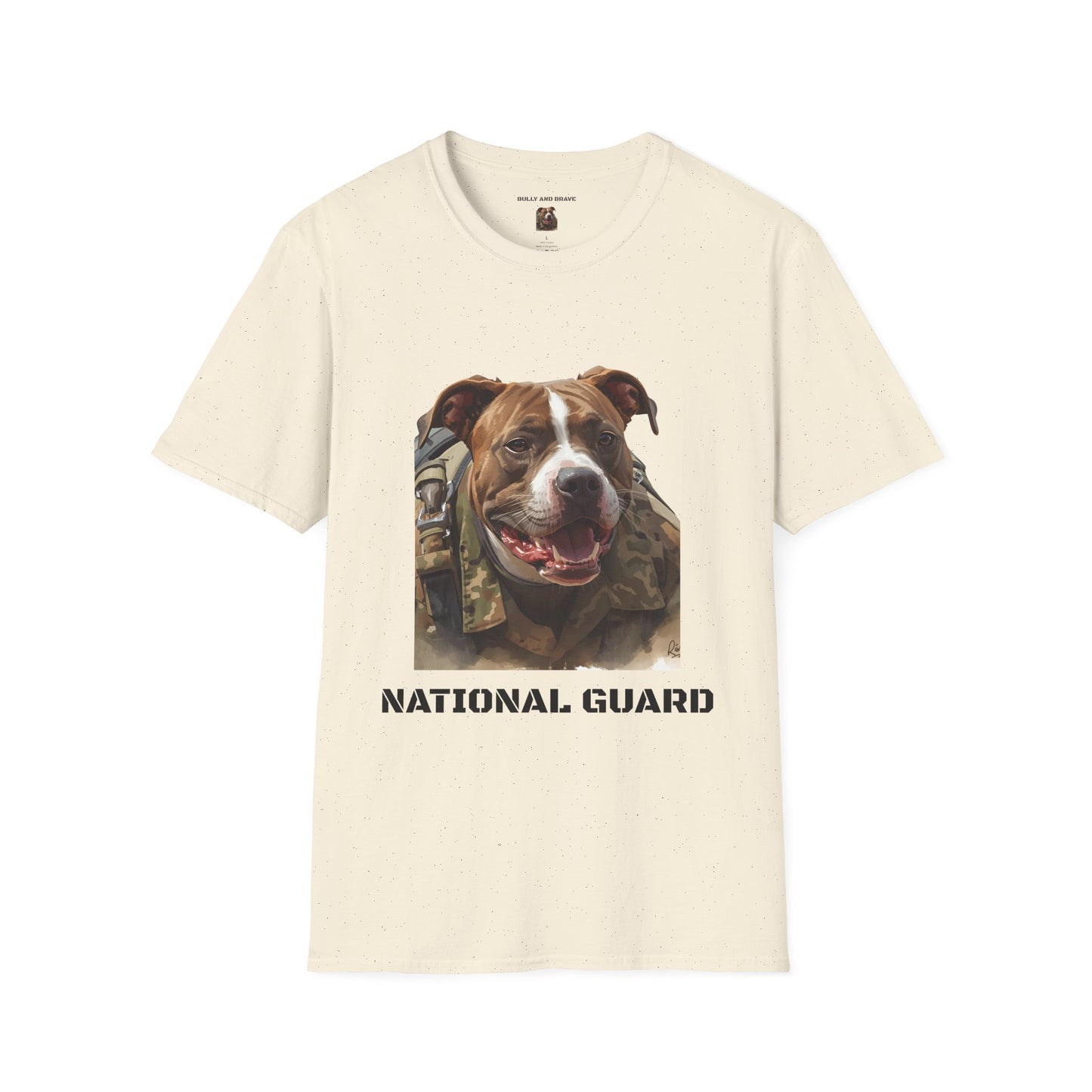 National Guard Dog T-Shirt — Military Pup Graphic Tee