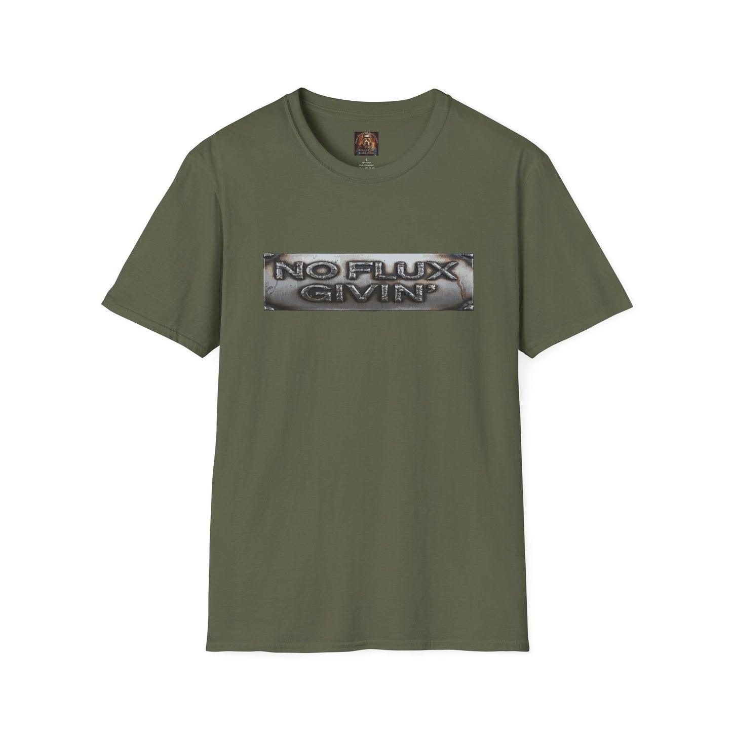 NO FLUX GIVEN Welding T-Shirt — Bully & Brave Metalworker Tee