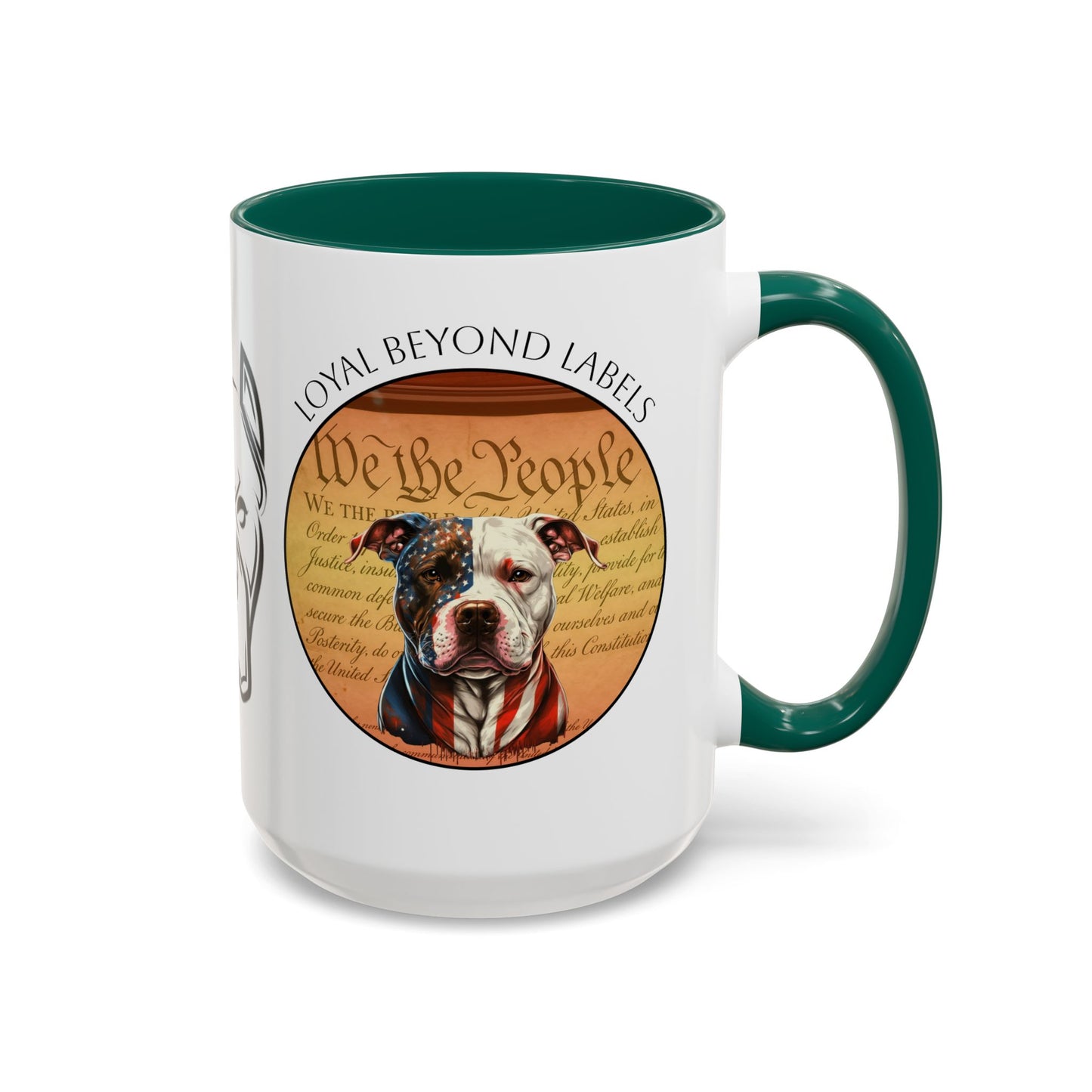 Pit Bull Mug — "Loyal Beyond Labels" Coffee Cup (11oz/15oz)