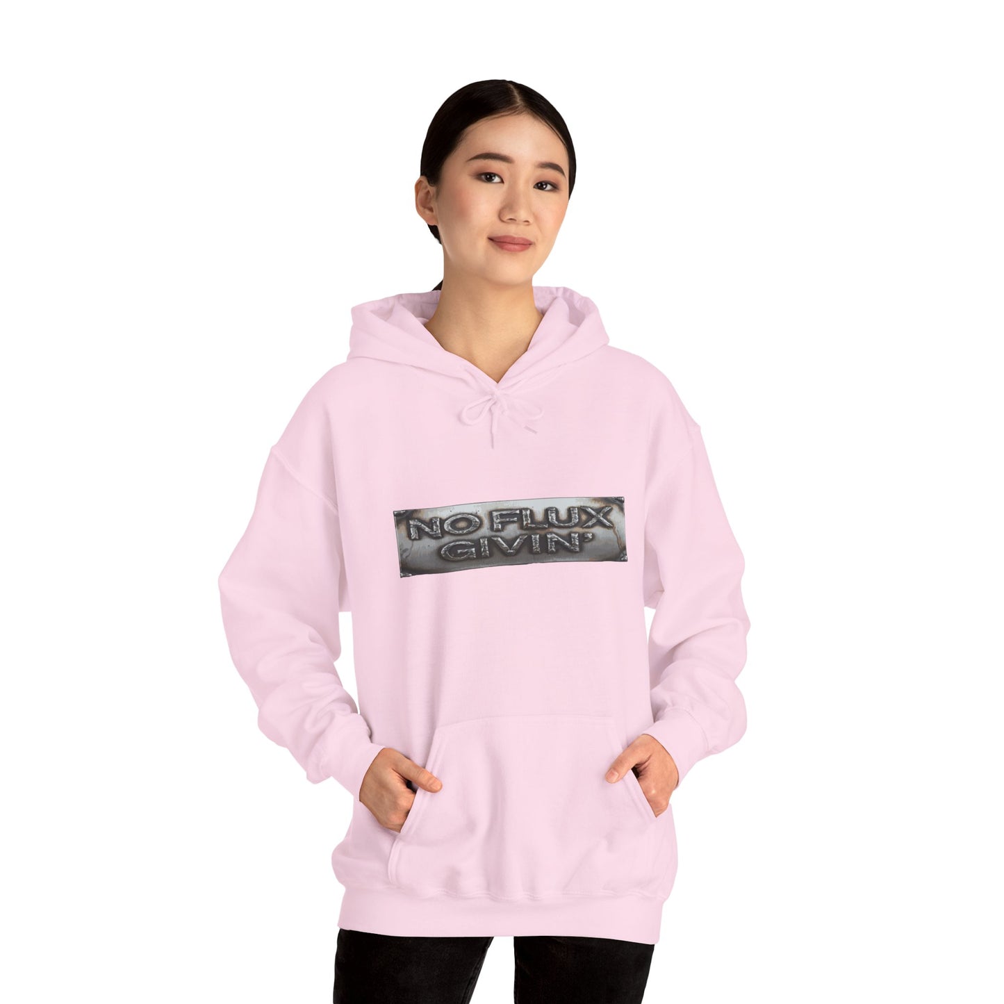 NO FLUX GIVEN Welding Hoodie — Bully & Brave Metalworker Sweatshirt