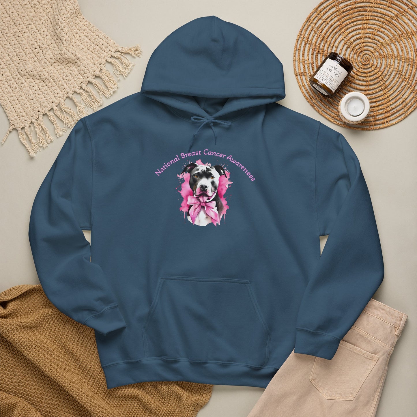 Bully and Brave Breast Cancer Awareness Hoodie
