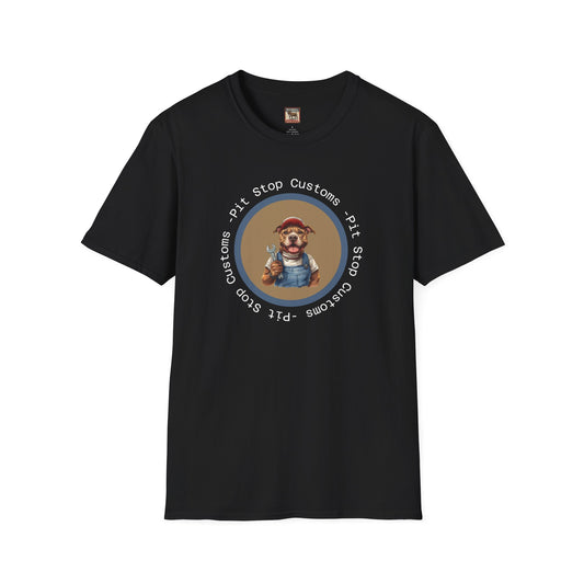 'Pit Stop Customs' Bully and Brave Vintage T-Shirt