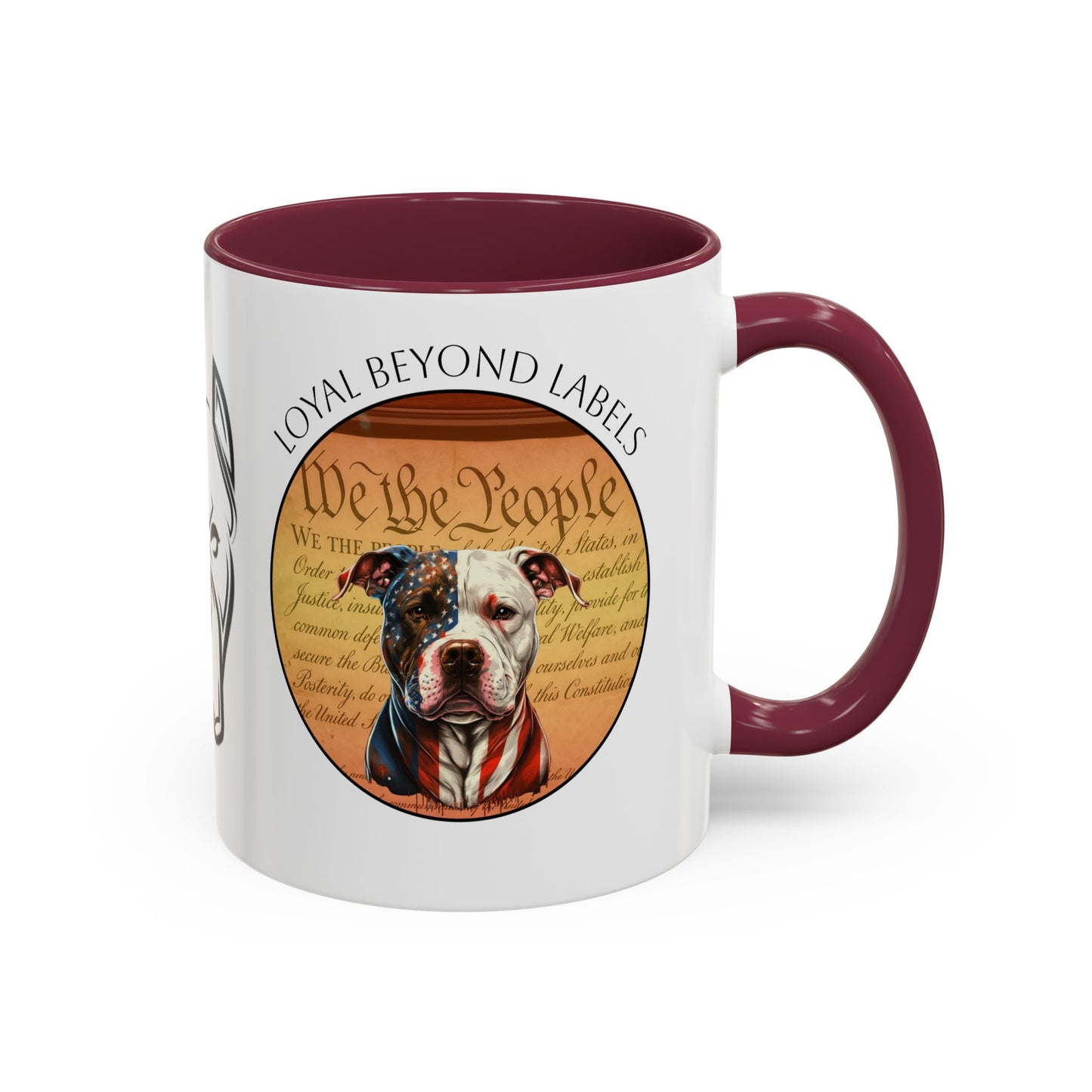 Pit Bull Mug — "Loyal Beyond Labels" Coffee Cup (11oz/15oz)