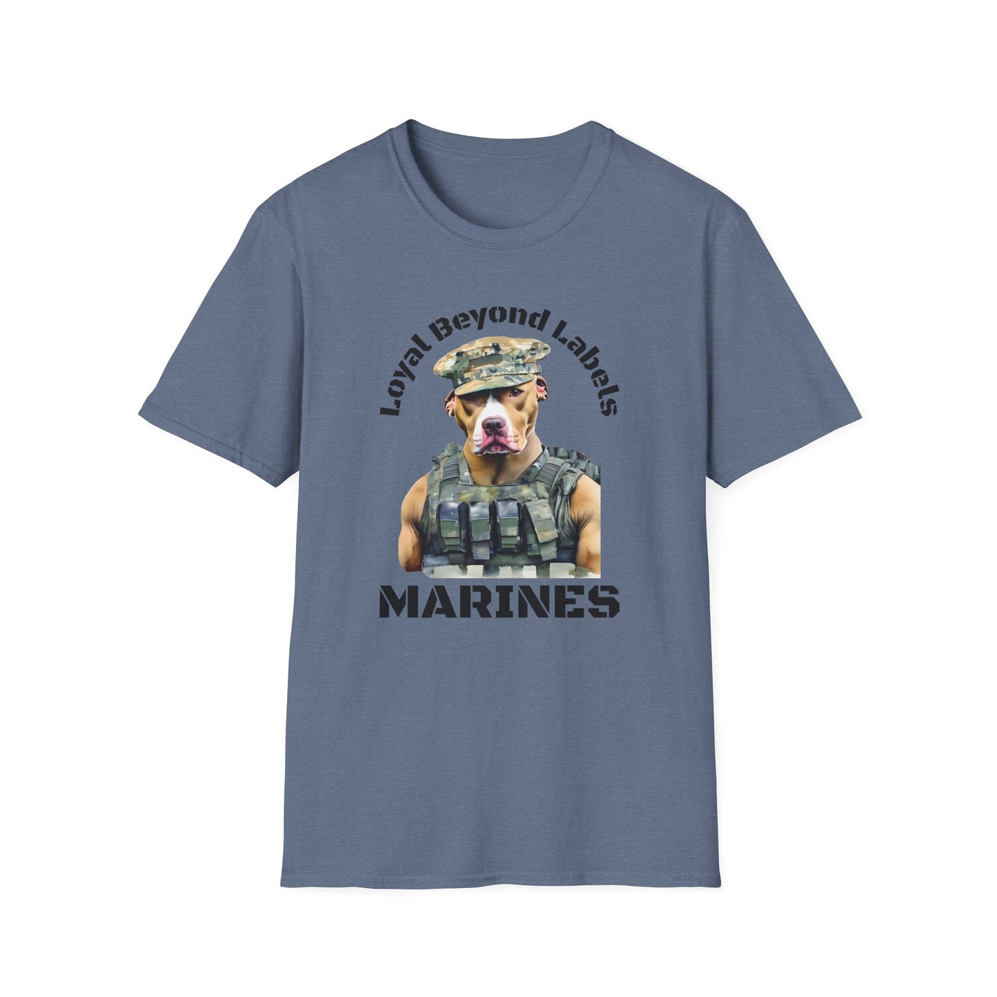 T-Shirt - Bully and Brave 'Loyal Beyond Labels' Collection Marines Shirt