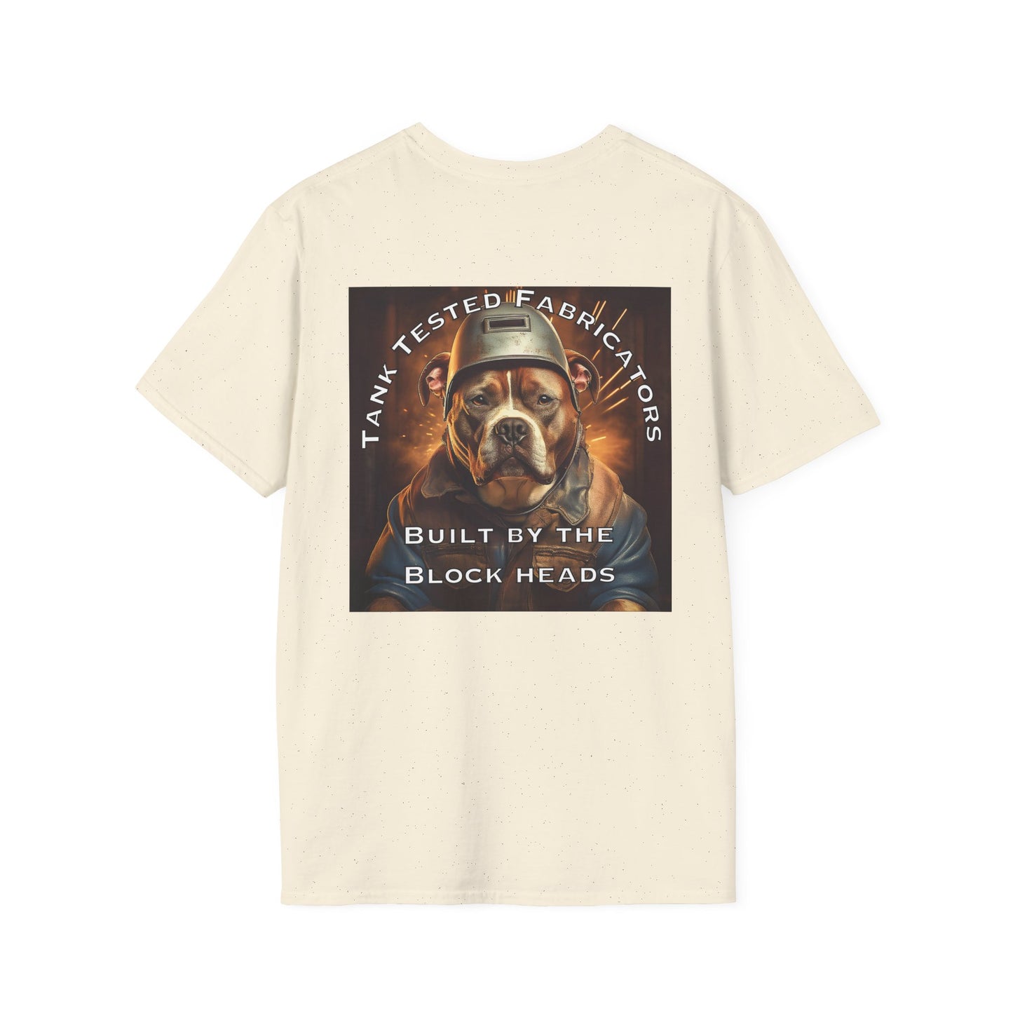 "Molten Metal" Dog Graphic Tee-(available on a hoodie)