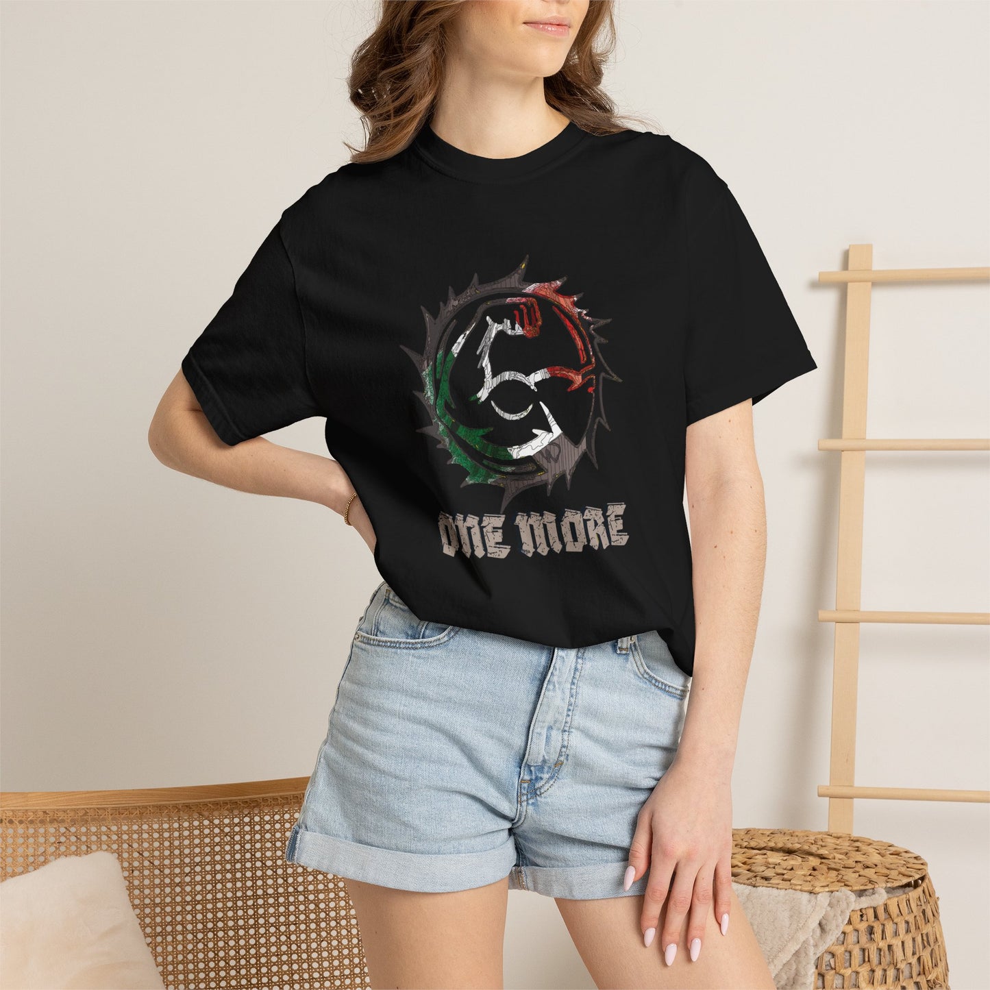 One More Graphic T-Shirt — Fist & Thorns Vintage Style Tee