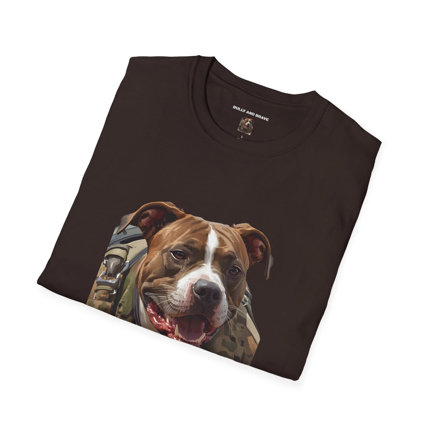 National Guard Dog T-Shirt — Military Pup Graphic Tee