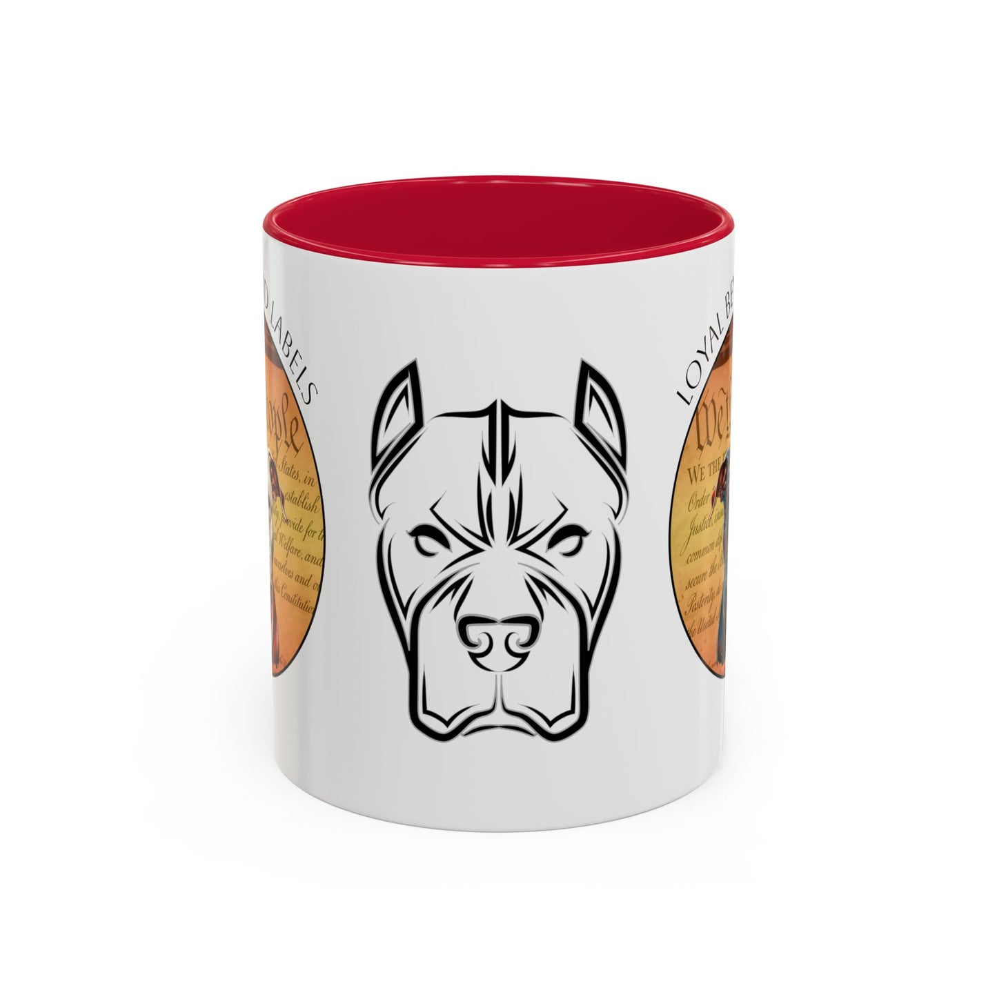 Pit Bull Mug — "Loyal Beyond Labels" Coffee Cup (11oz/15oz)