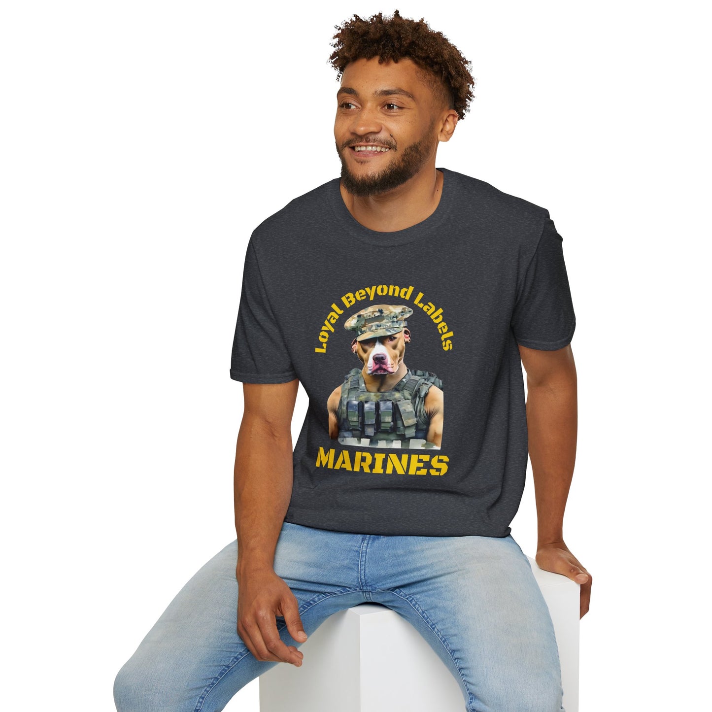 T-Shirt - Bully and Brave 'Loyal Beyond Labels' Collection Marines Shirt