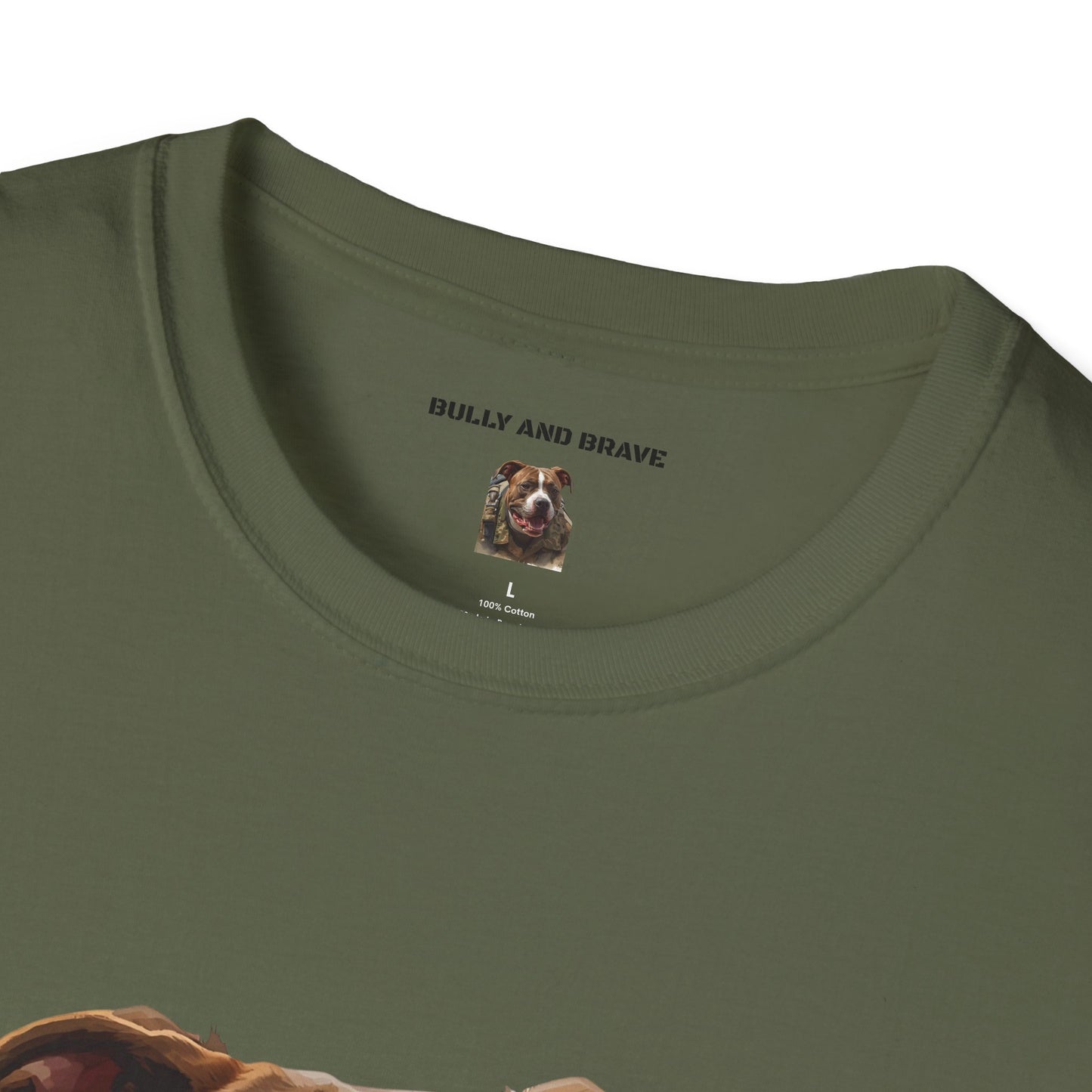 National Guard Dog T-Shirt — Military Pup Graphic Tee