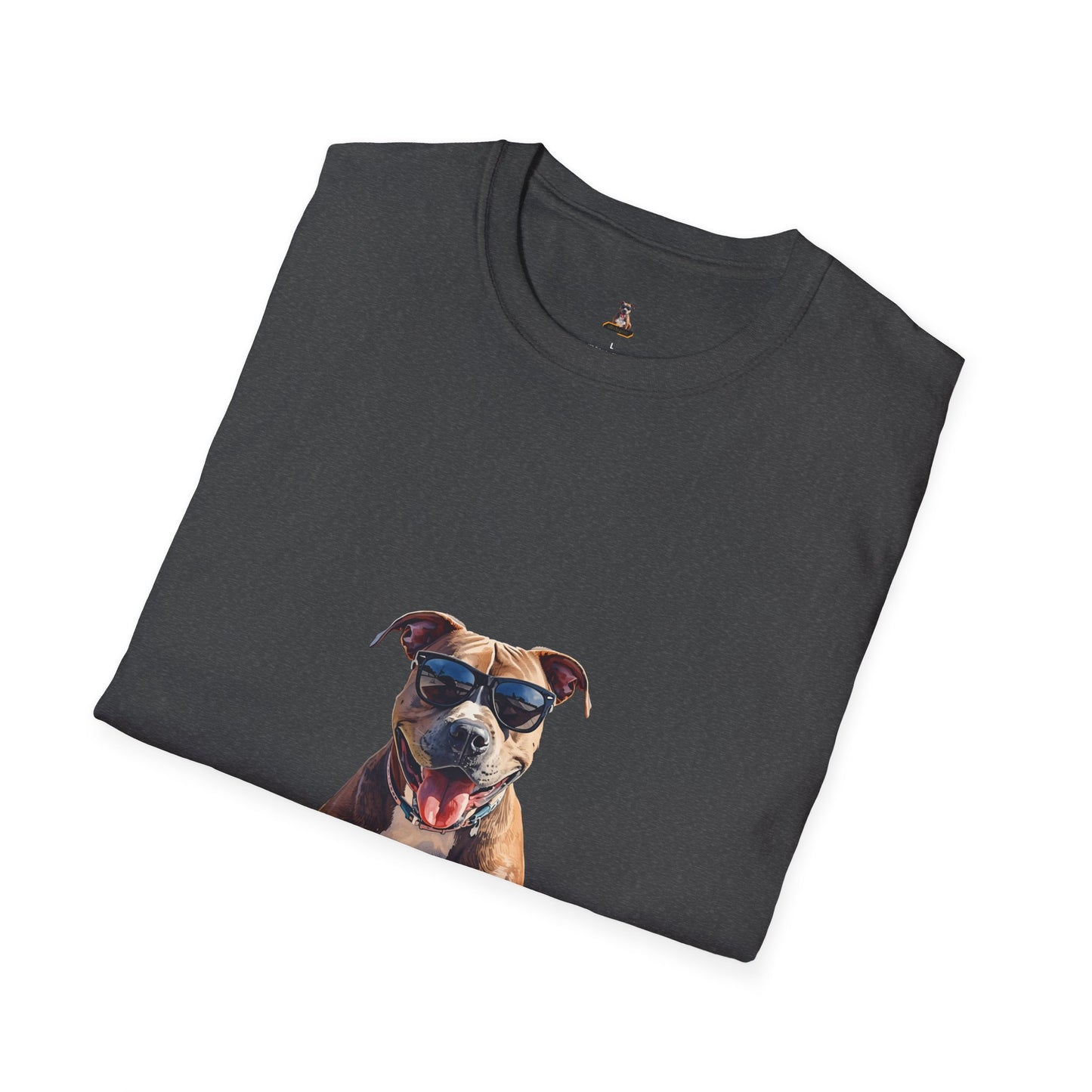 Staffordshire Bull Terrier Graphic T-Shirt — "Life is Good" Tee