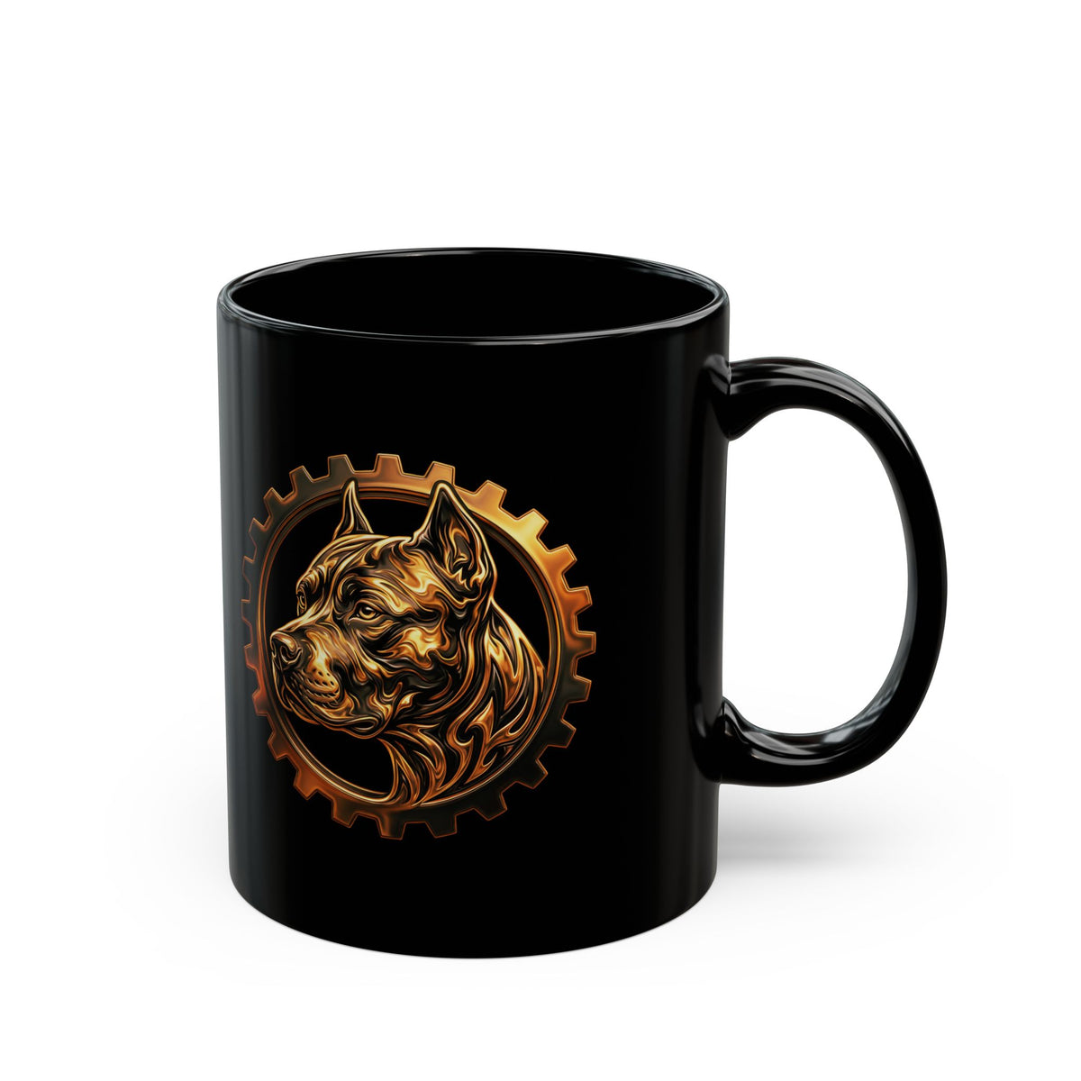 Bully and Brave Ceramic Mug (Black, 11oz/15oz)