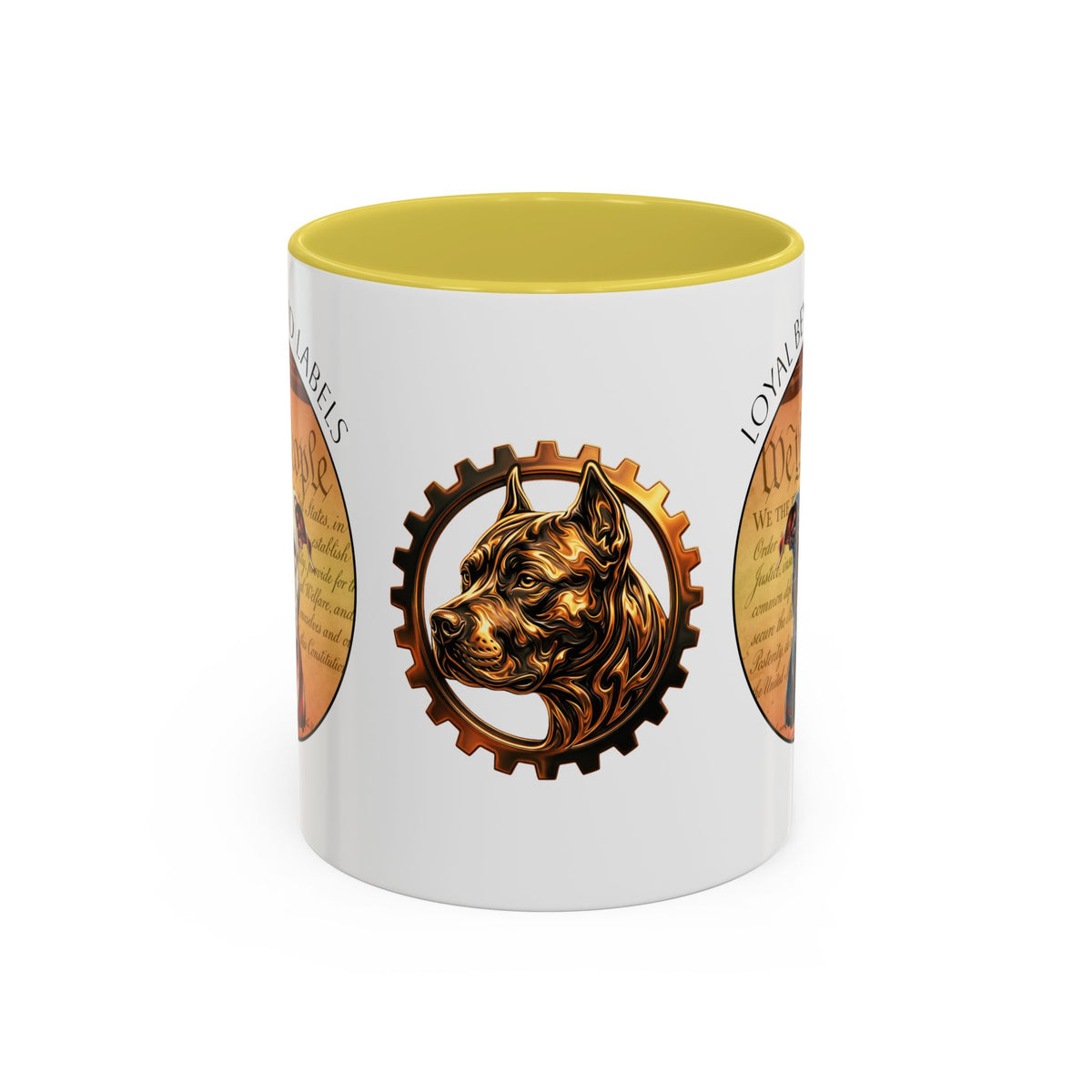 Pit Bull Mug — "Loyal Beyond Labels" Coffee Cup (11oz/15oz)