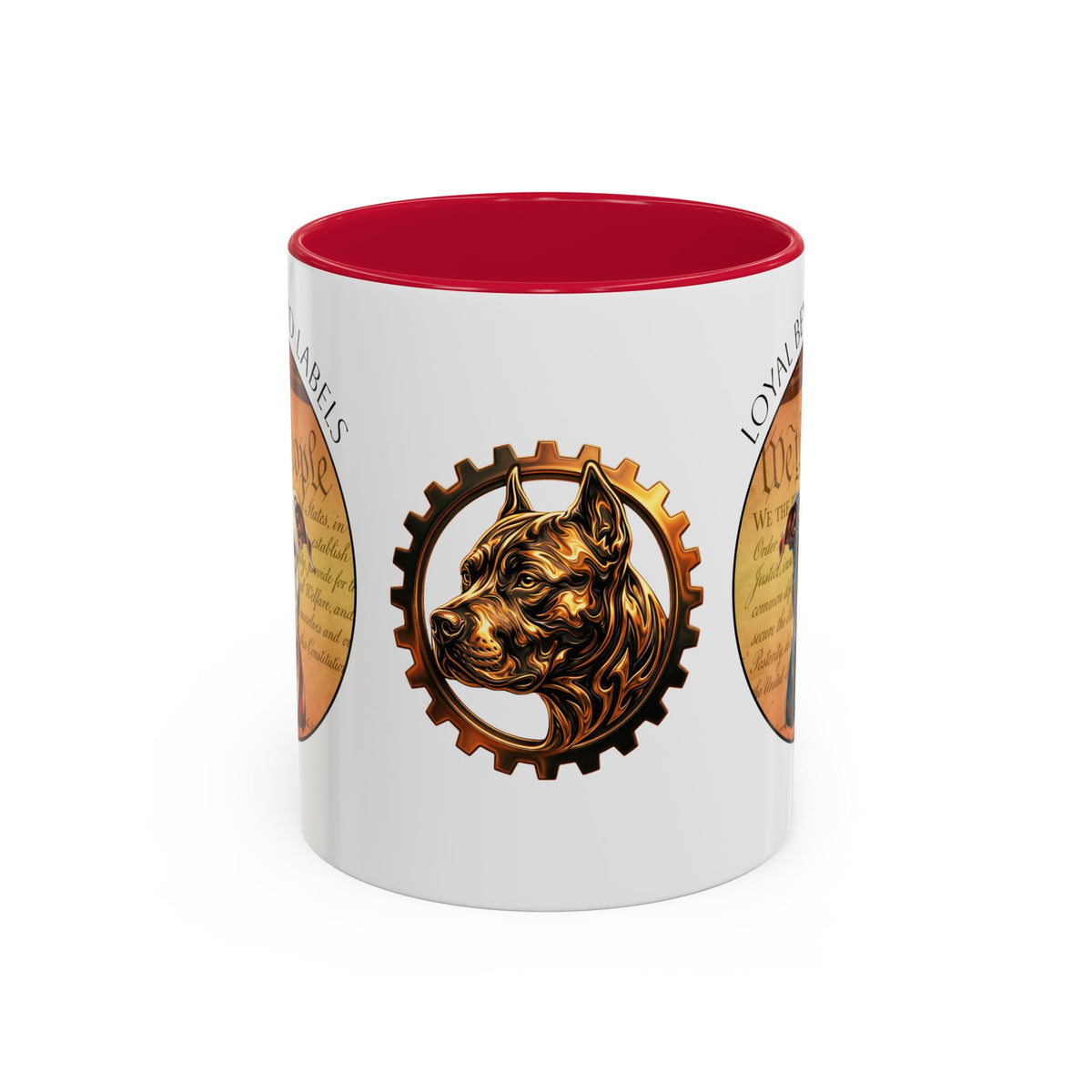 Pit Bull Mug — "Loyal Beyond Labels" Coffee Cup (11oz/15oz)